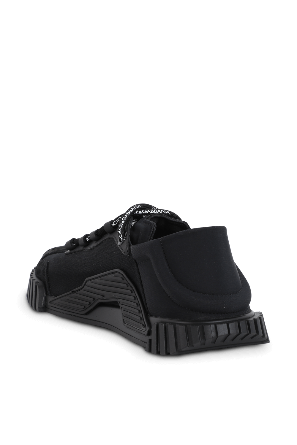 Canvas NS1 Sip-On Sneakers in Black DOLCE & GABBANA