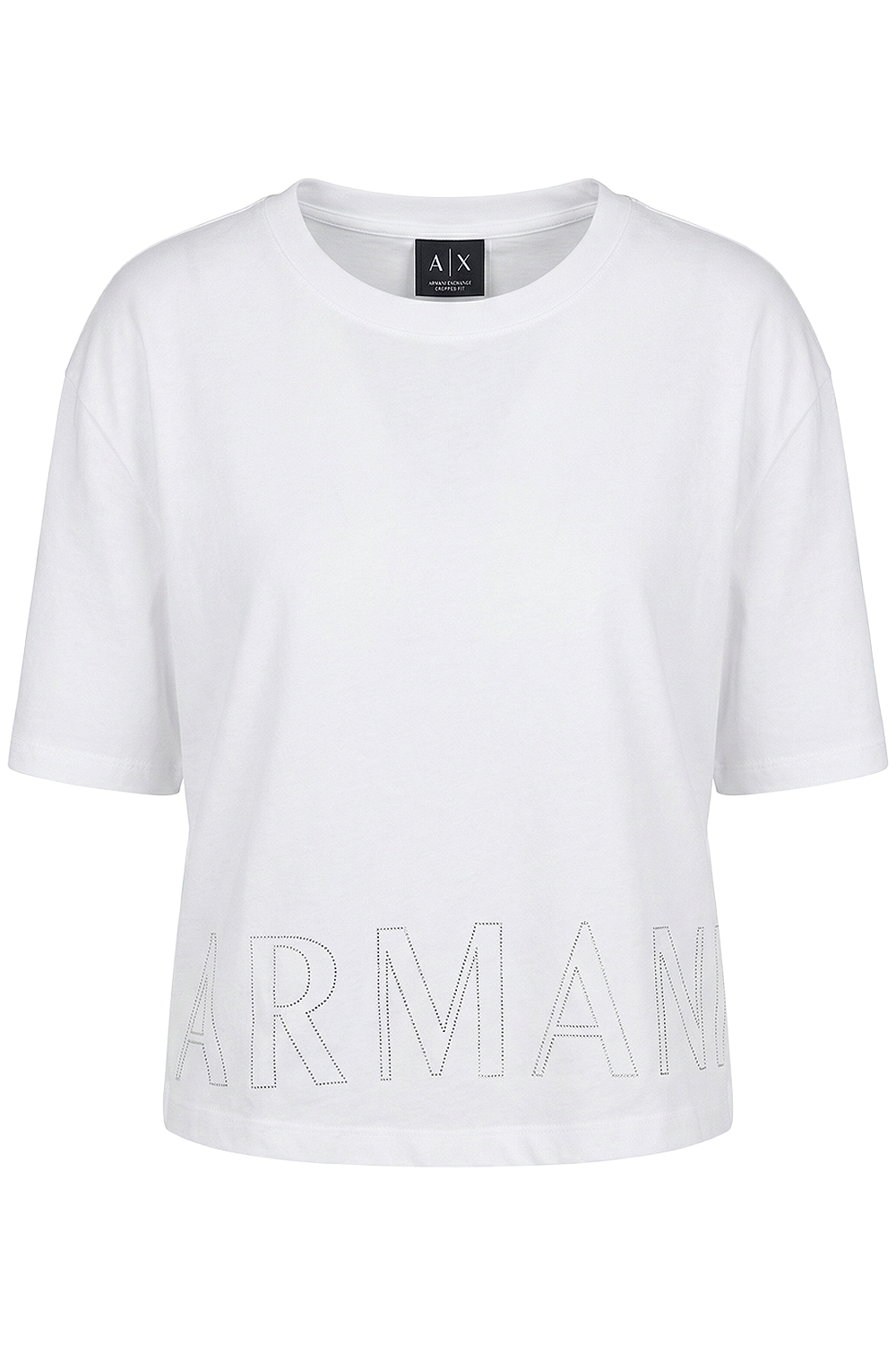 תמונה קידמית של חולצת טי קרופ