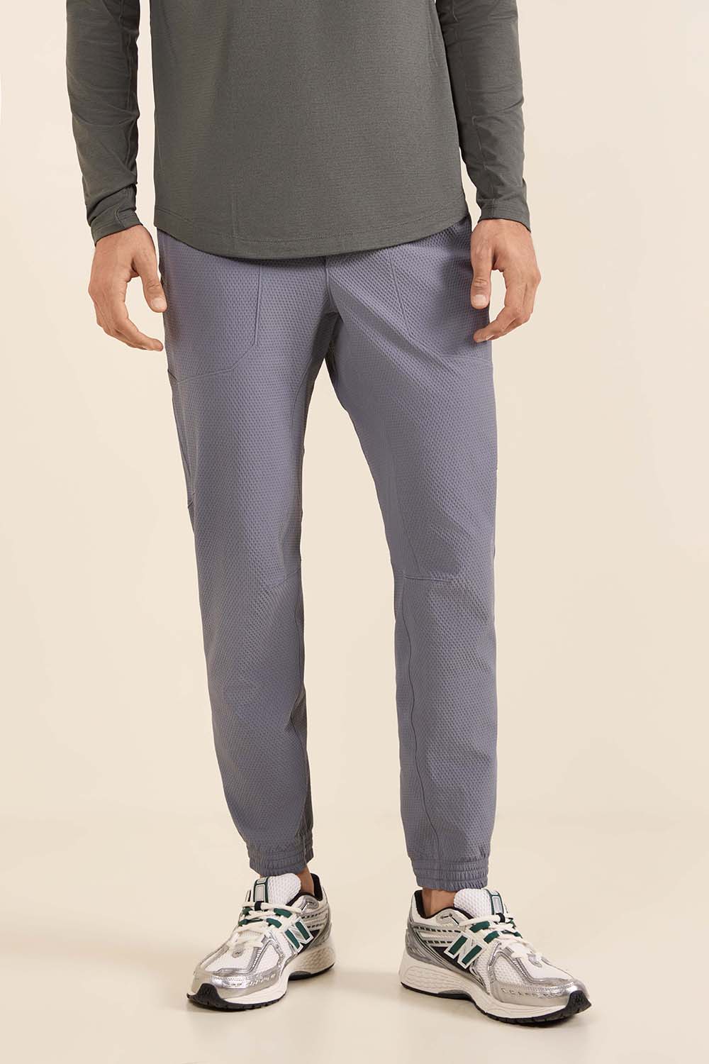 תמונת דוגמן קידמית של License To Train Textured Jogger*Regular