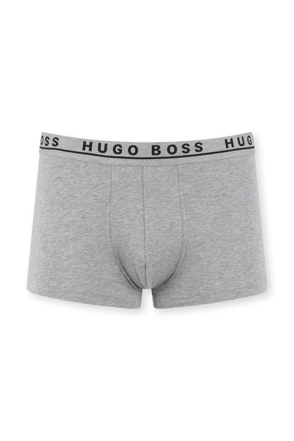 תמונת תקריב של מארז שלושה תחתוני בוקסר בגווני שחור, לבן ואפור