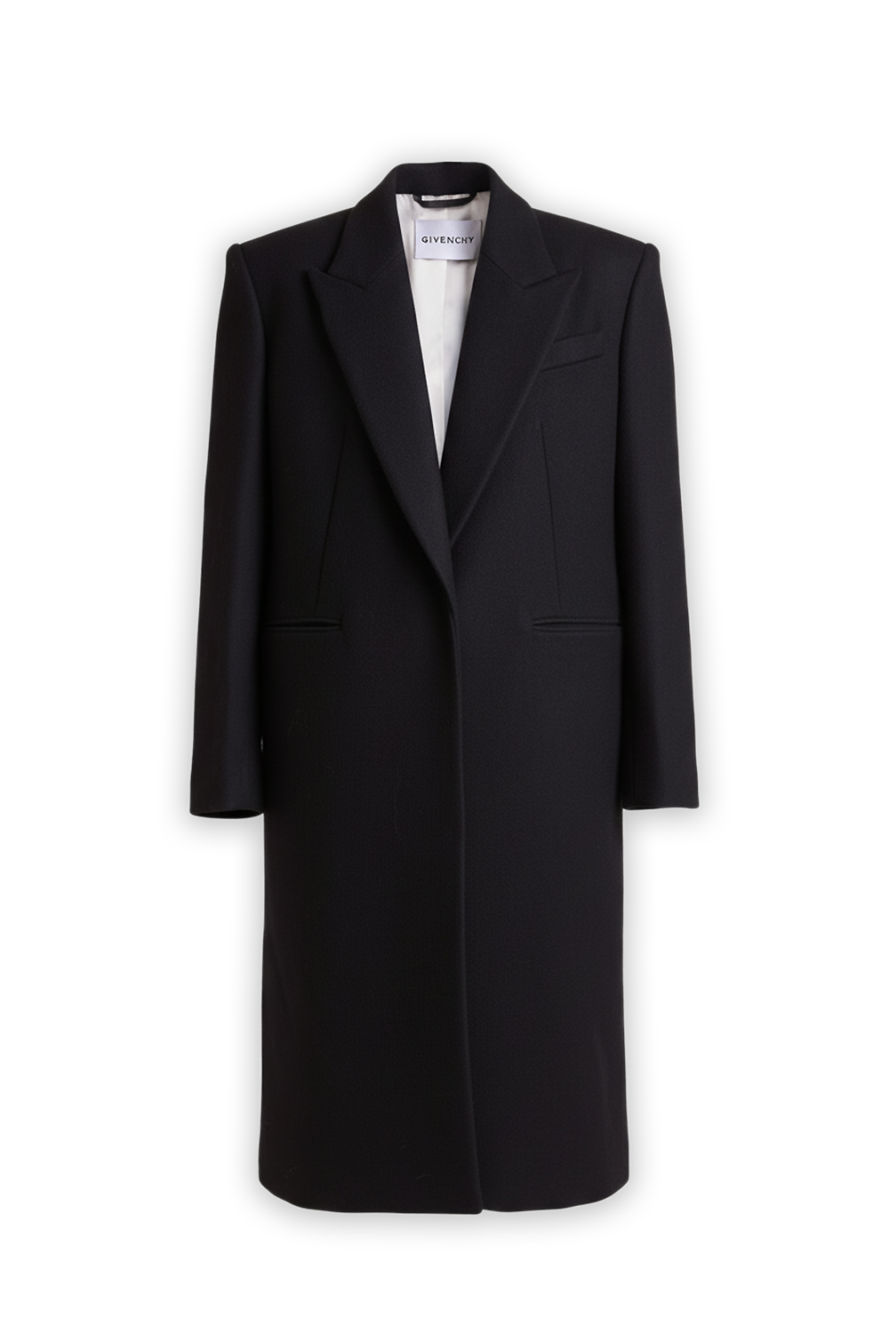 תמונה קידמית של מעיל צמר