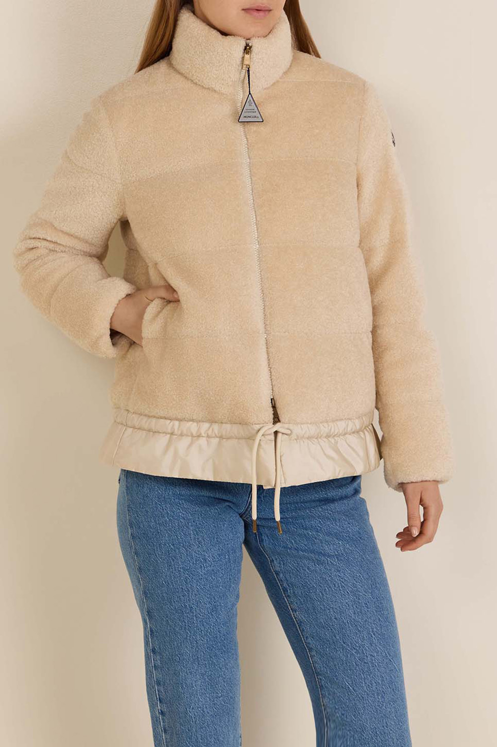 תמונת דוגמן קידמית של מעיל טדי פוך