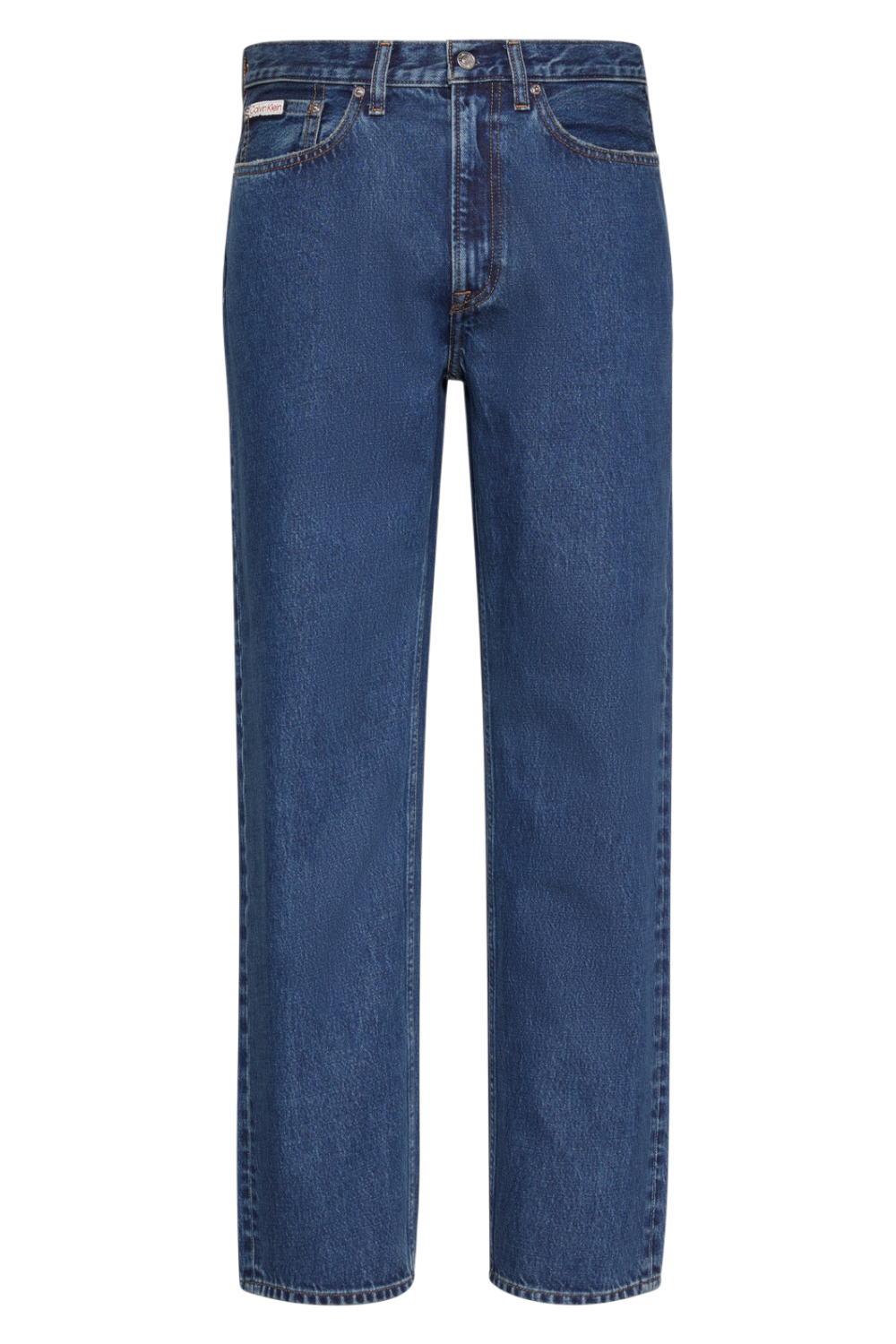 תמונה קידמית של מכנסי ג'ינס