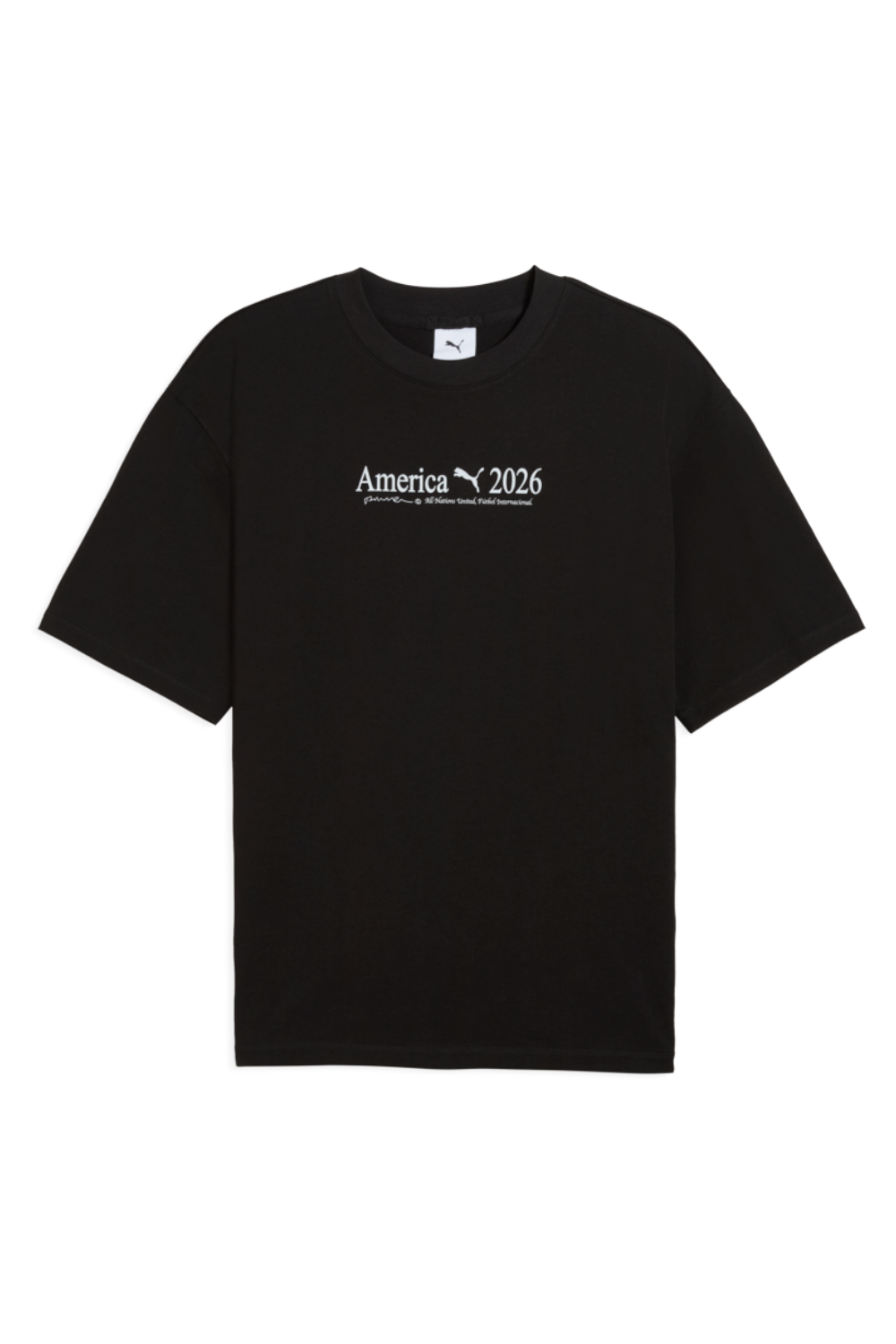 תמונה קידמית של חולצת טי בגזרה משוחררת