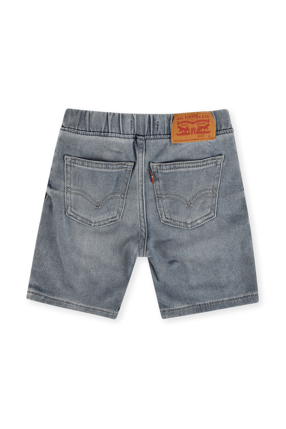 גילאי 8-16 מכנסי גינס קצרים בשטיפה קלאסית LEVI`S KIDS
