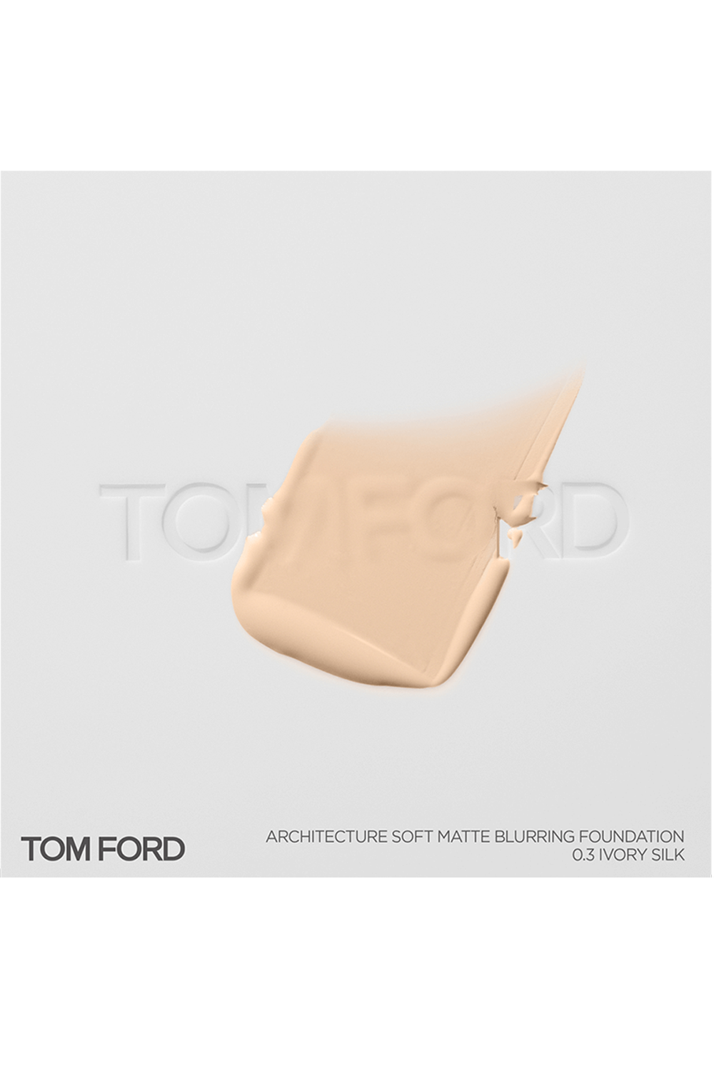 תמונה אחורית של ARCHITECTURE SOFT MATTE BLURRING FOUNDATION 0.3 IVORY SILK