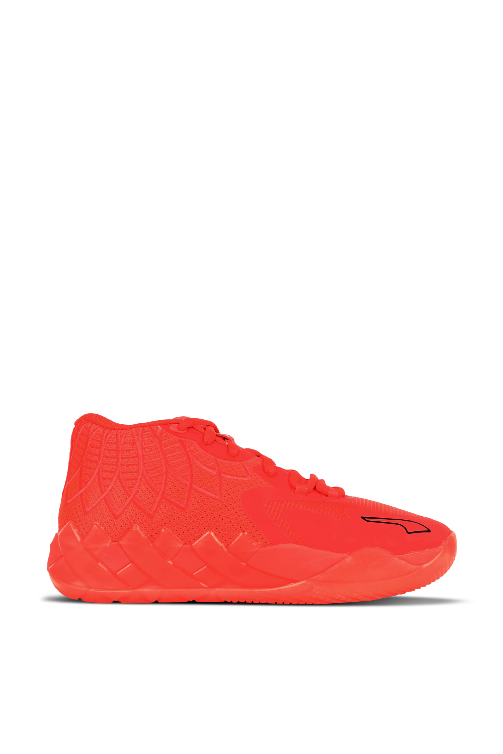 תמונה קידמית של נעלי סניקרס אדומות רד בלאסט מדגם MB1