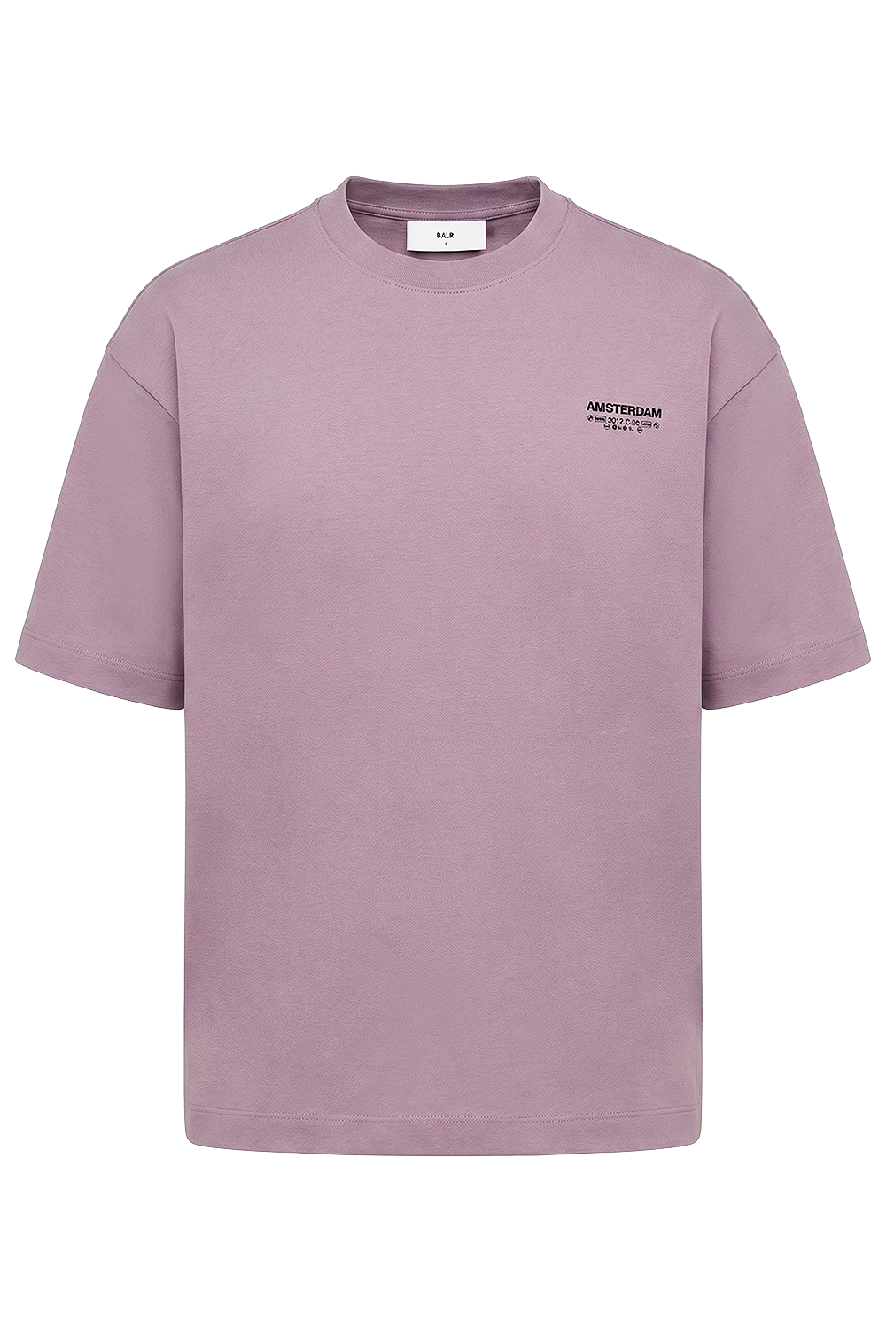 תמונה קידמית של חולצת טי אוברסייז