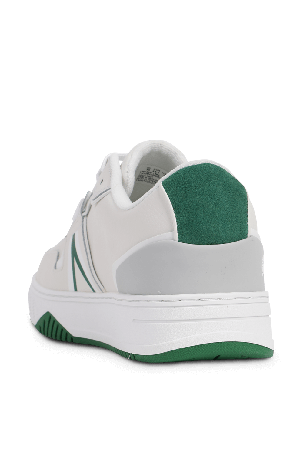 נעלי סניקרס עם לוגו בגווני ירוק ולבן LACOSTE