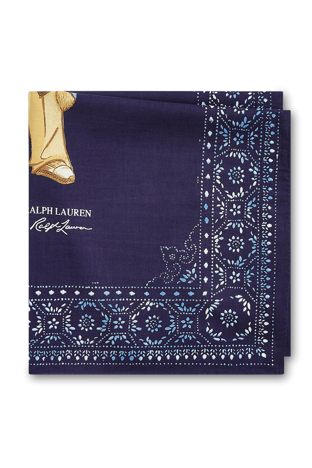 תמונה אחורית של צעיף דובי קייצי