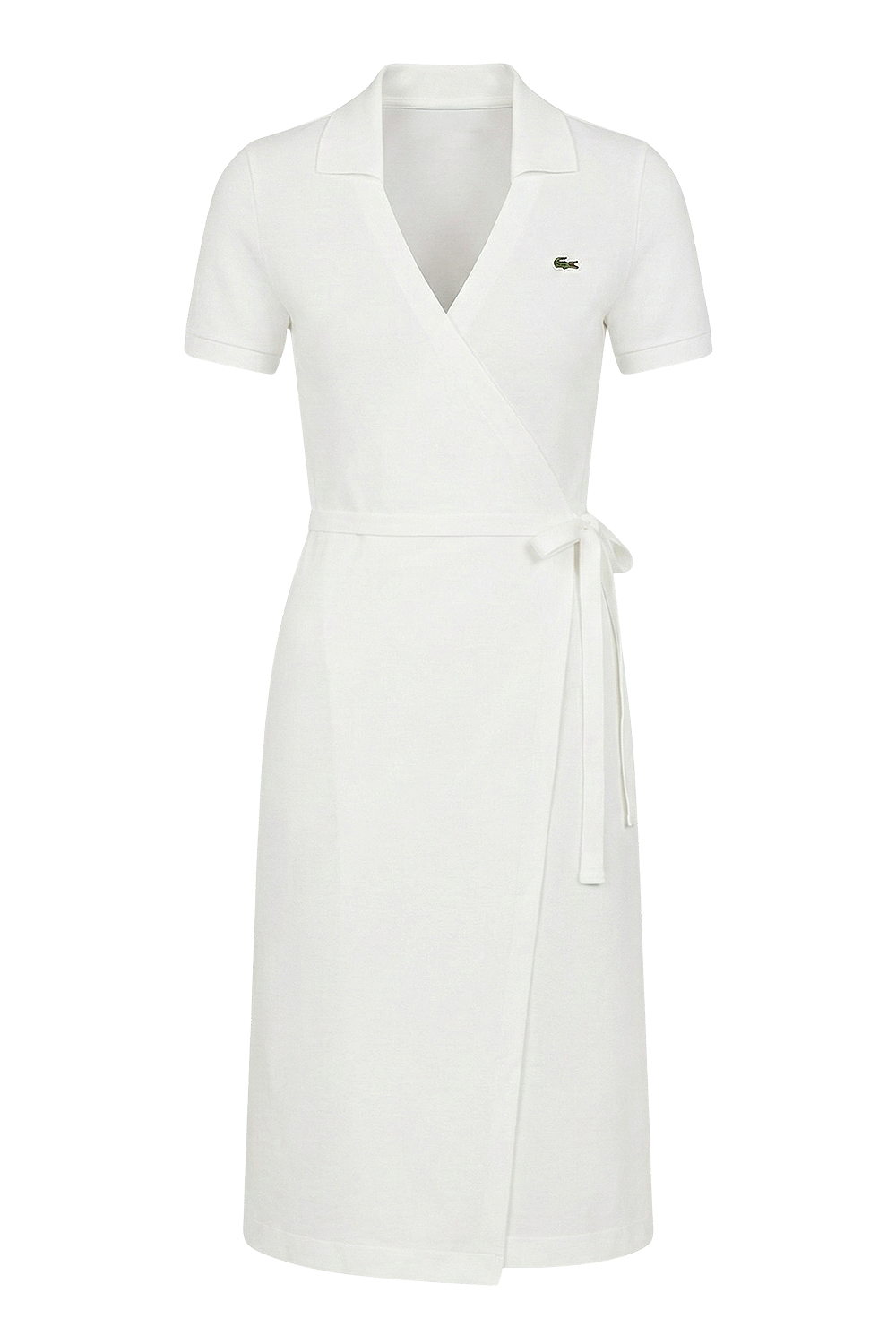 תמונה קידמית של שמלת פולו מידי