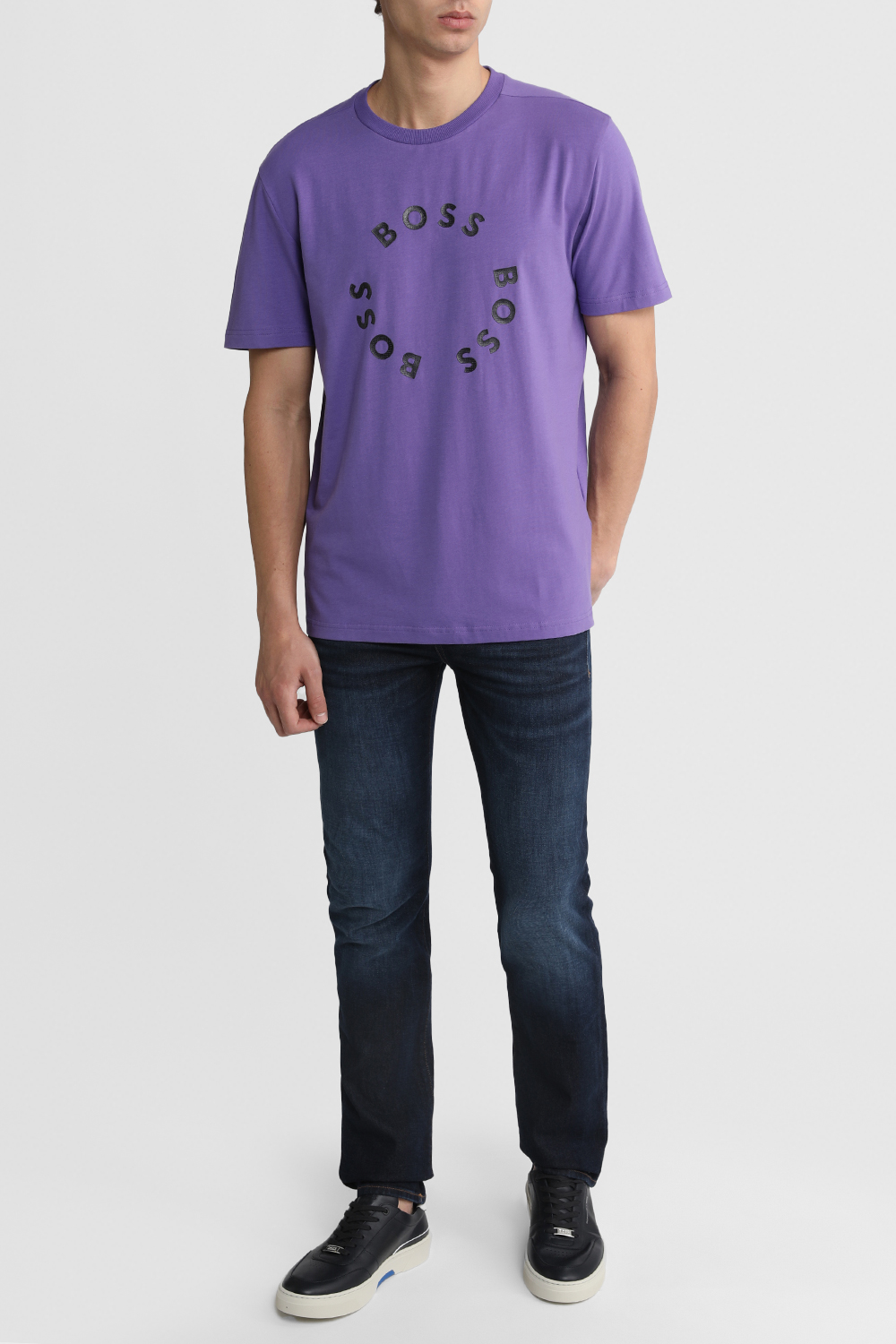 תמונת דוגמן קידמית של בוס X פורשה נעלי סניקרס