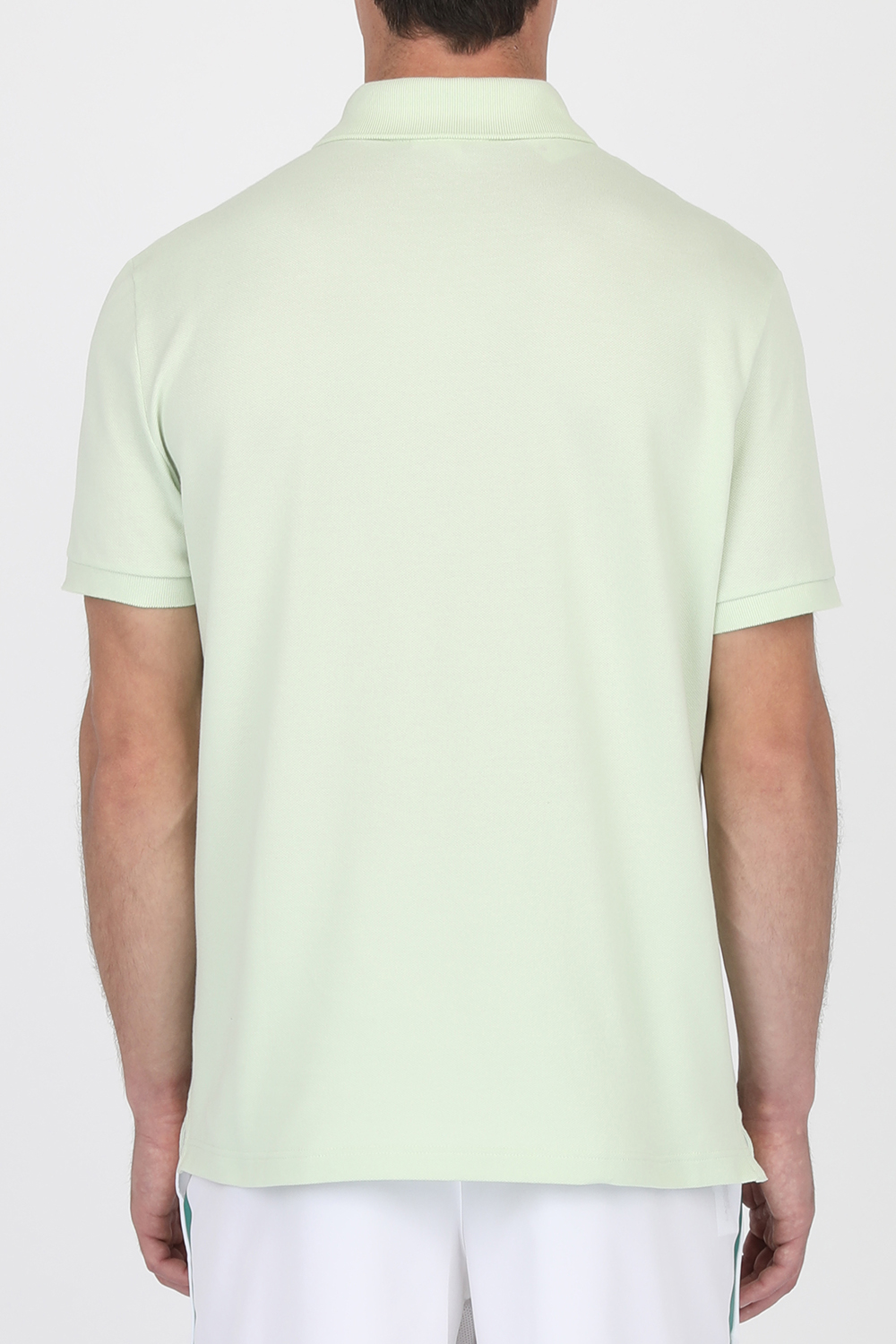 תמונת דוגמן אחורית של Slim Fit Polo Shirt in Green
