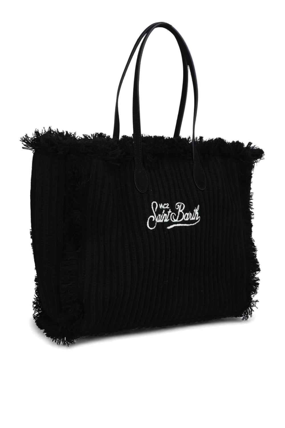 תמונה אחורית של תיק נשיאה ואניטי