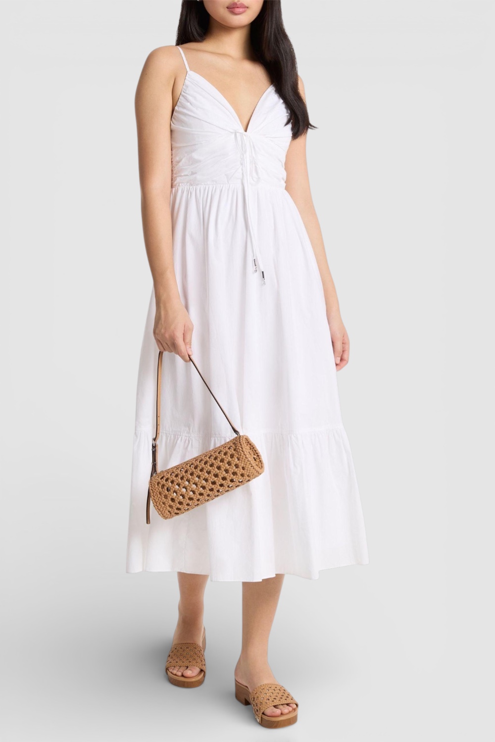 תמונת דוגמן קידמית של שמלת מידי