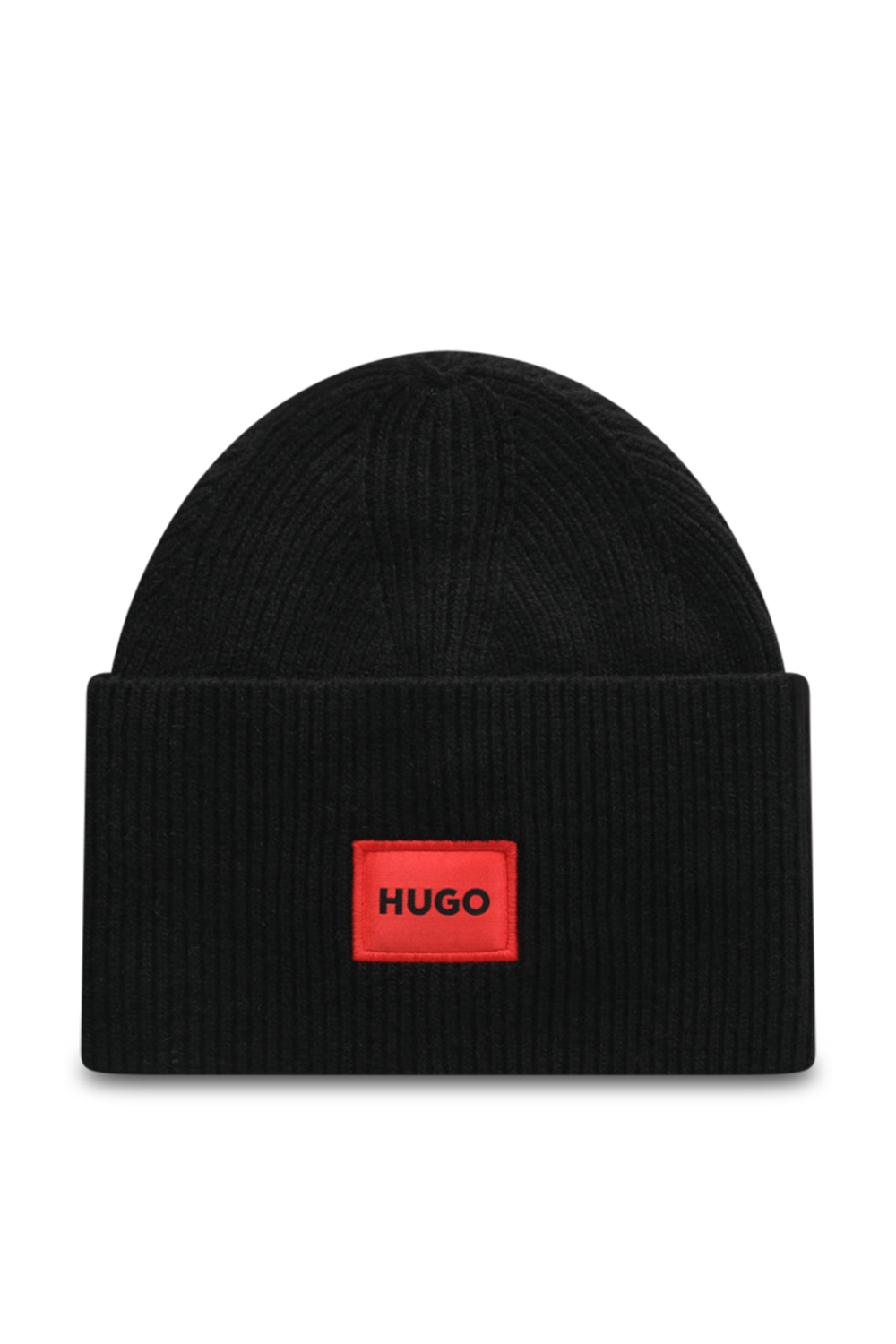 כובע גרב סרוג עם לוגו HUGO