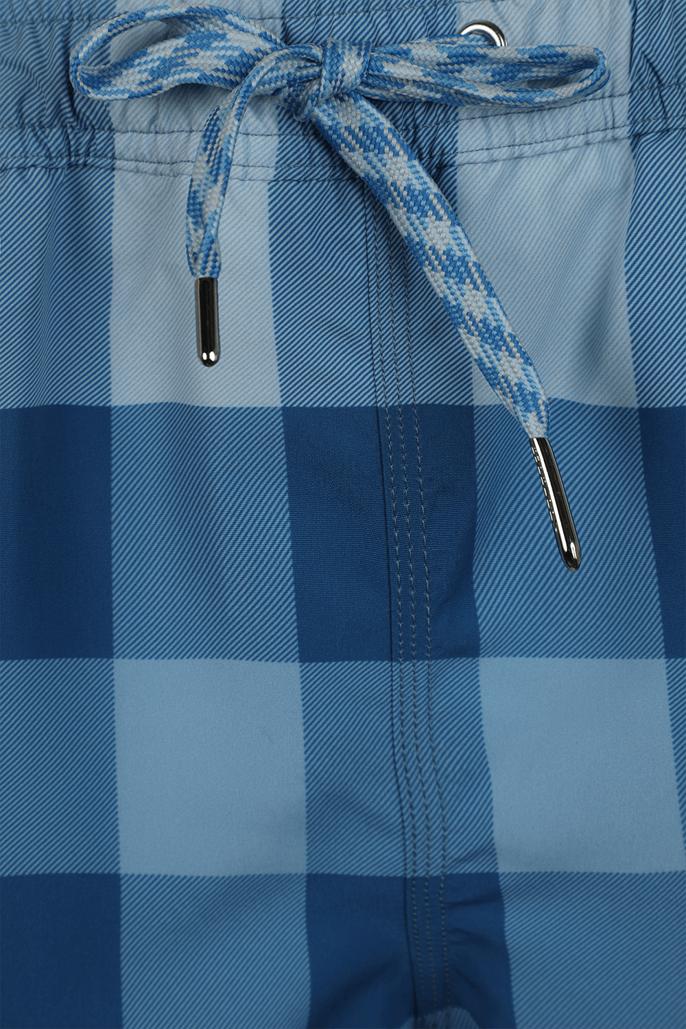 מכנסי גלישה משבצות בגווני כחול BURBERRY