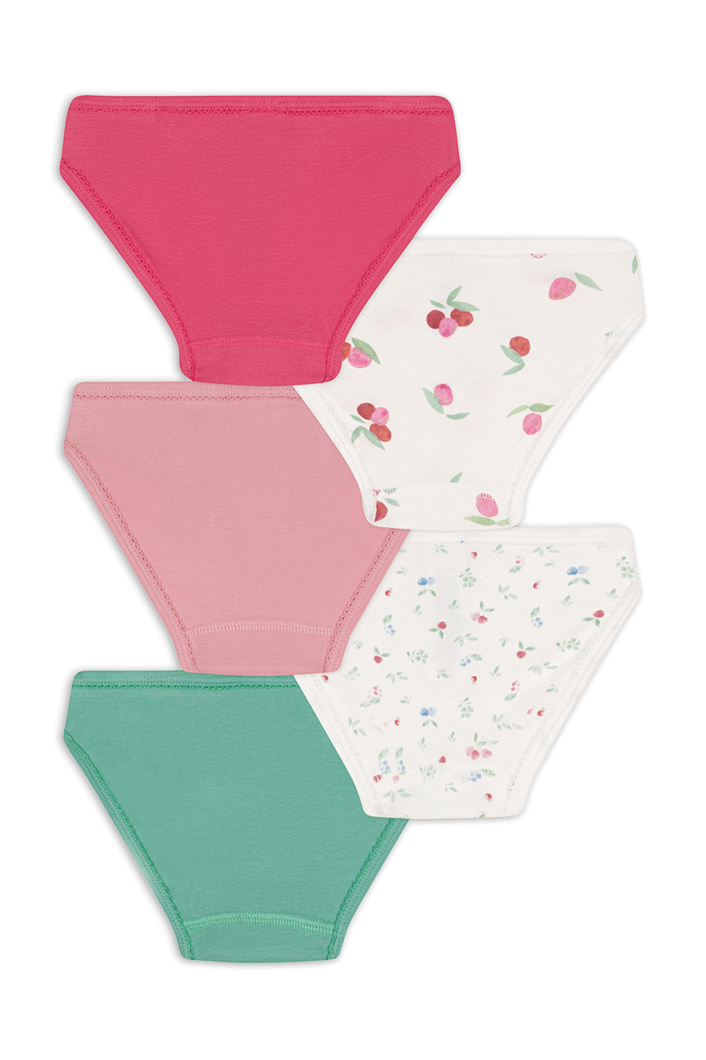 תמונה אחורית של מארז חמישה תחתונים - גילאי 2-5 שנים