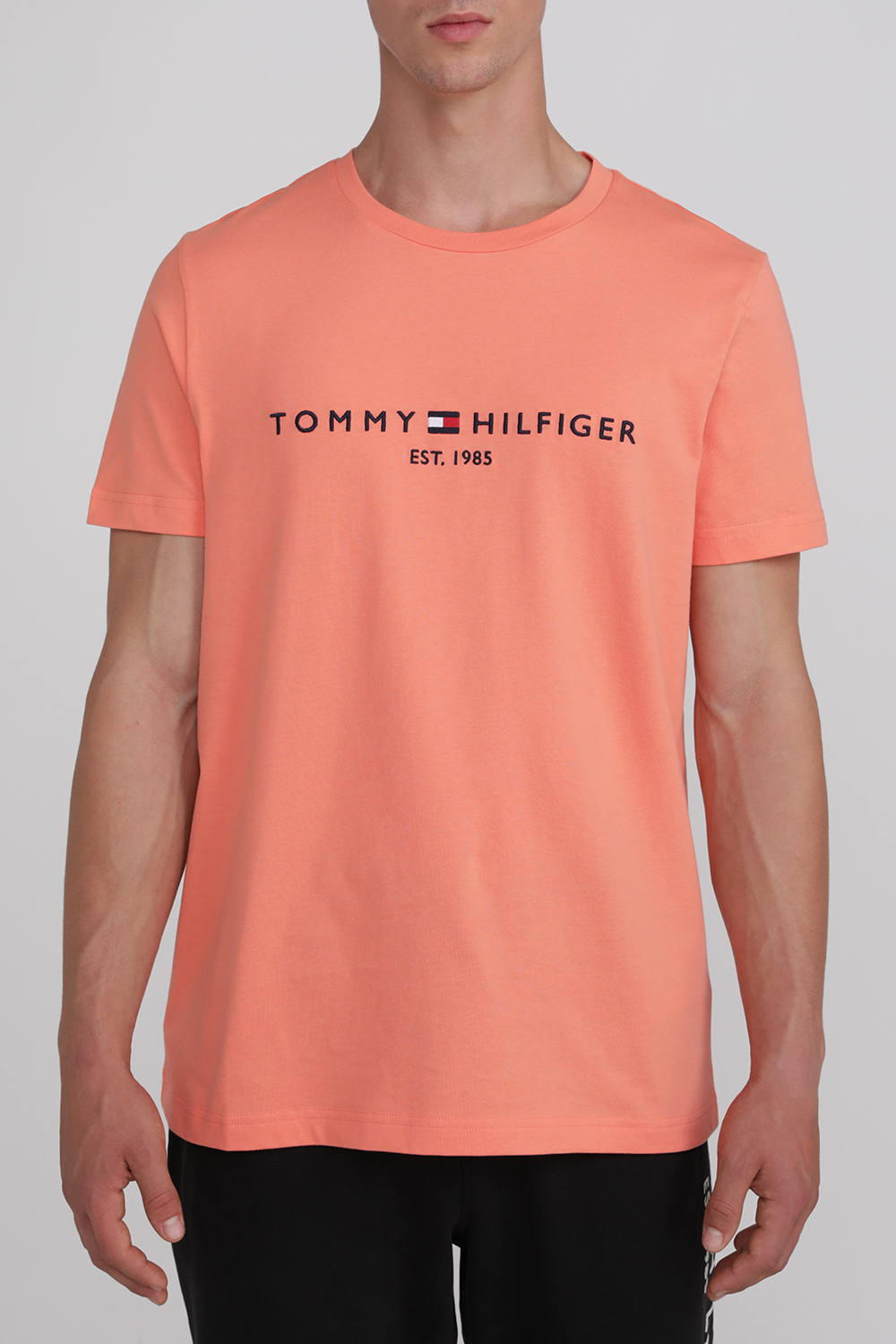 חולצת טי מכותנה TOMMY HILFIGER
