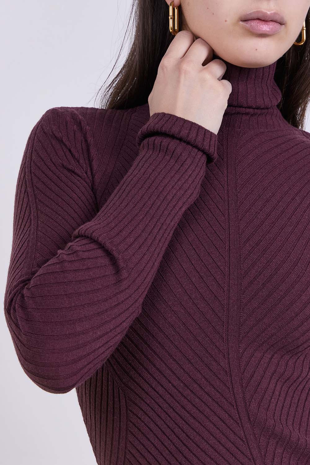 תמונת תקריב דוגמן של סריג גולף