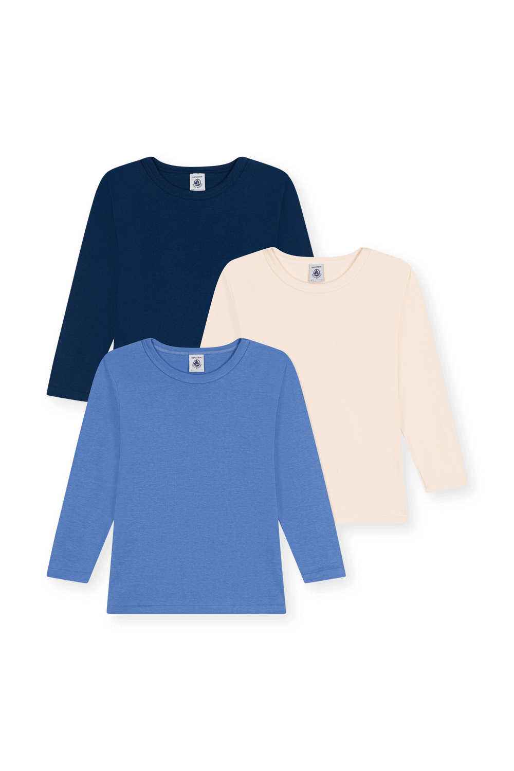 תמונה קידמית של מארז שלוש חולצות טי ארוכות - גילאי 6-12 שנים