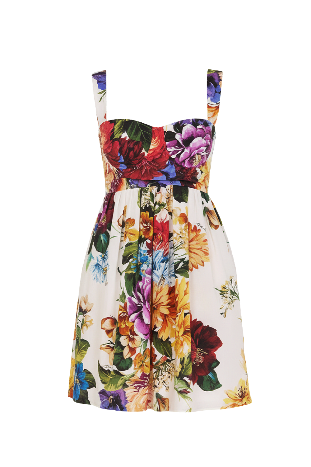 תמונה קידמית של שמלת מיני עם מכנסון תואם