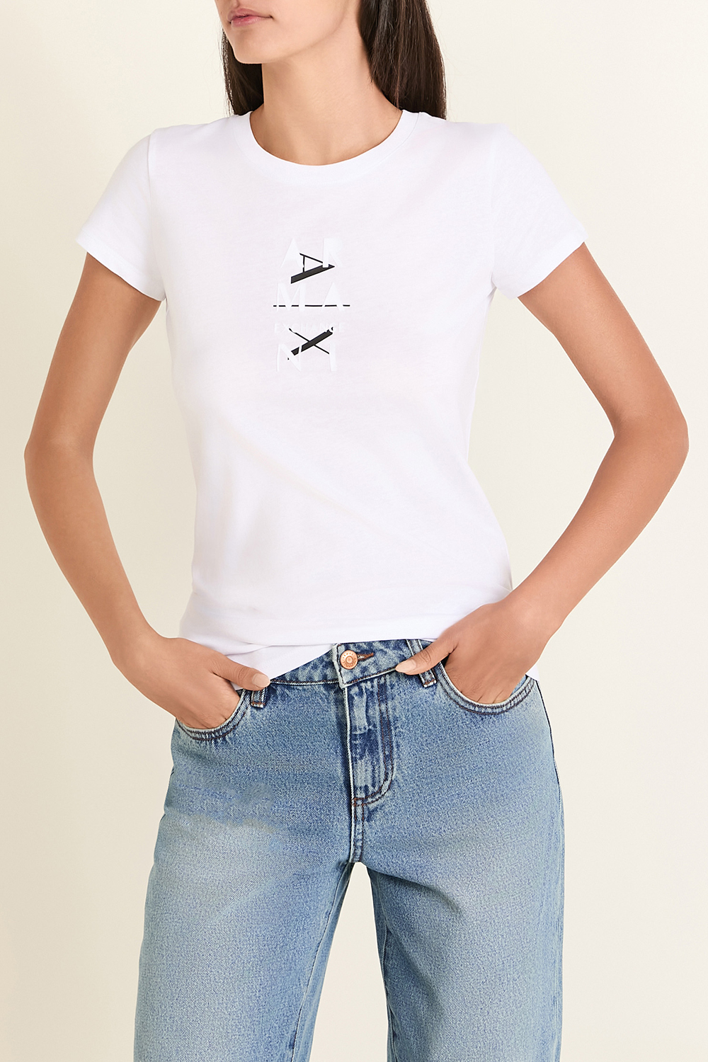 תמונת דוגמן קידמית של חולצת טי