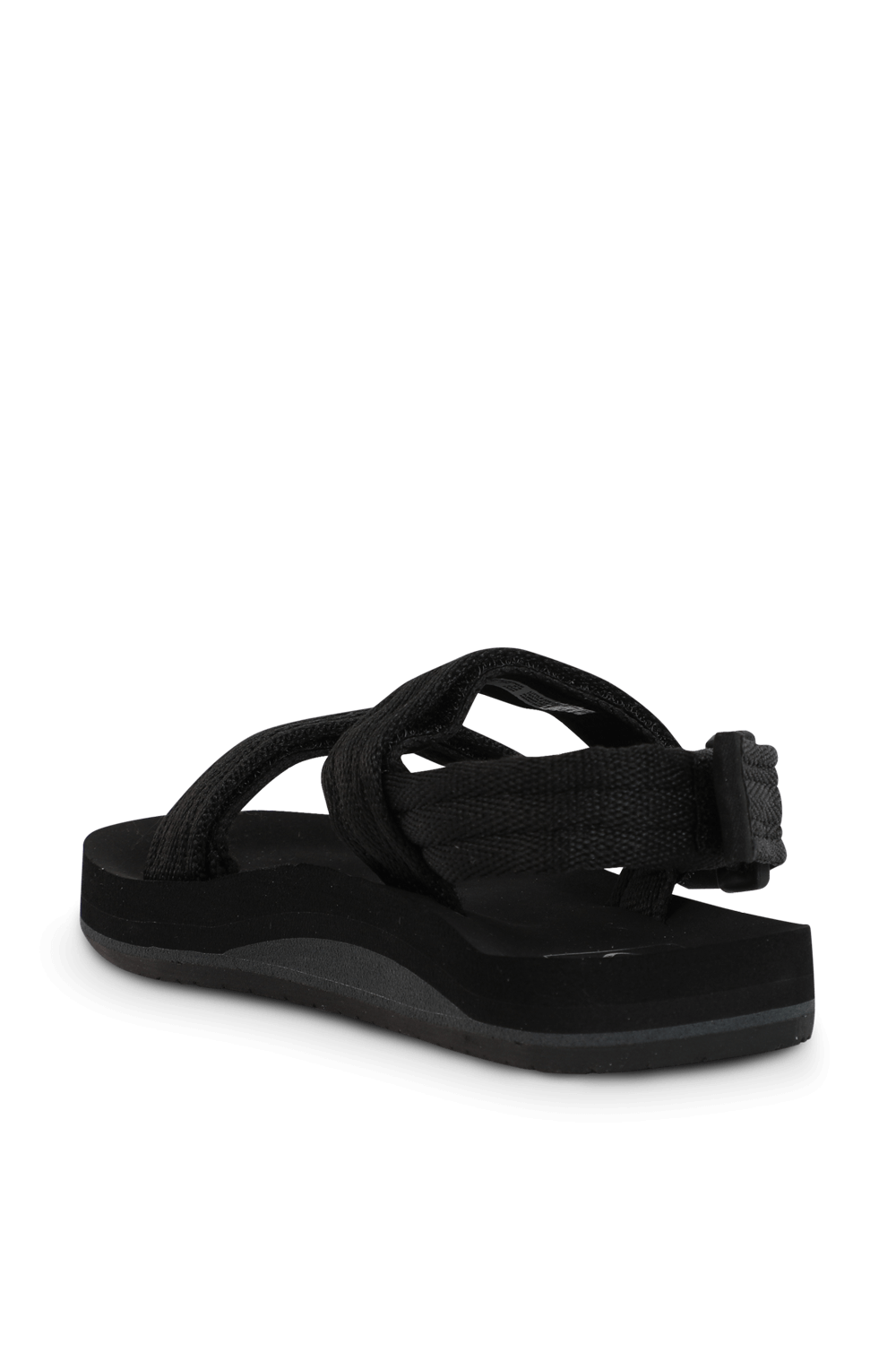 תמונה אחורית של מידות 19-36 סנדלים בשחור
