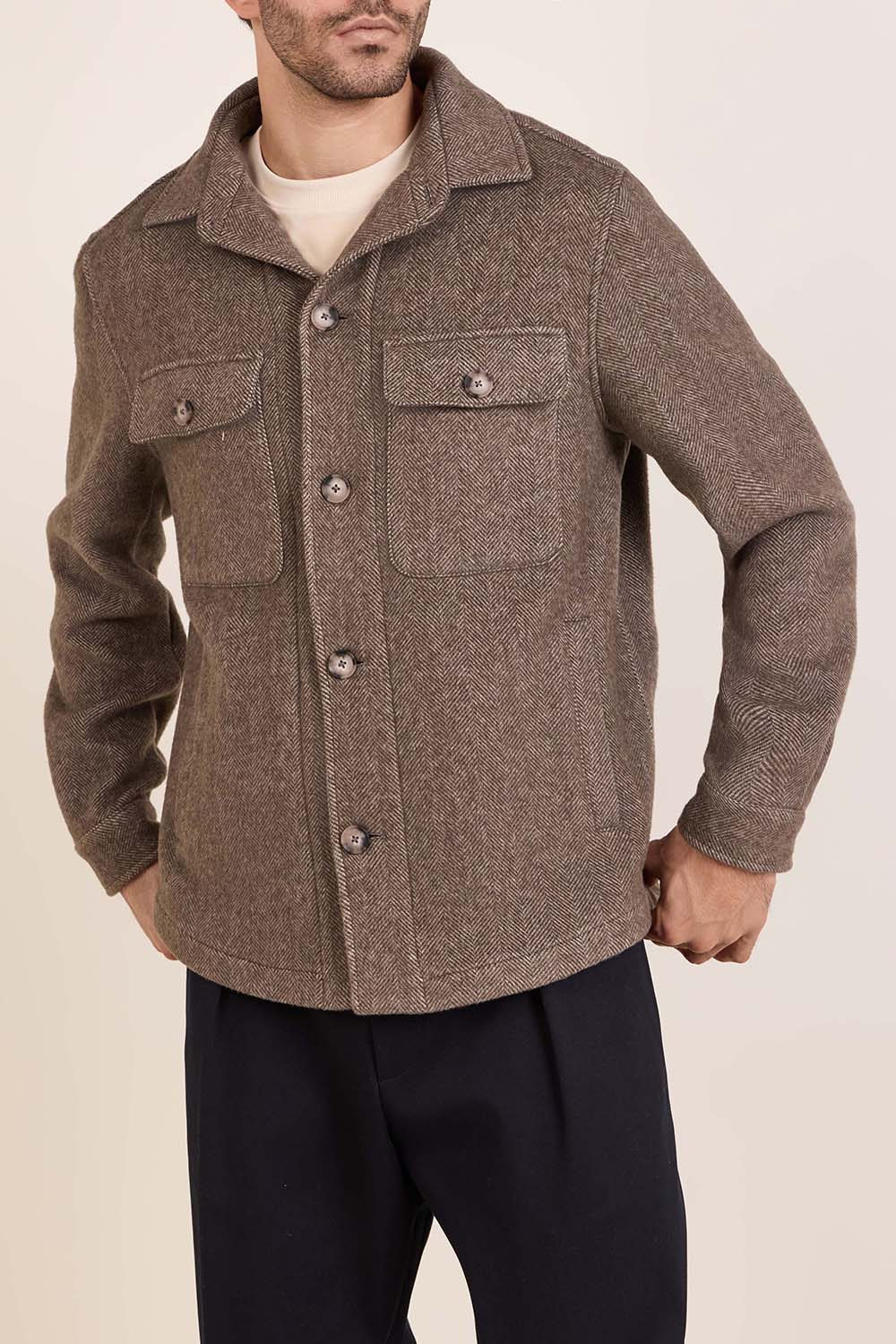 תמונת דוגמן קידמית של ז'קט