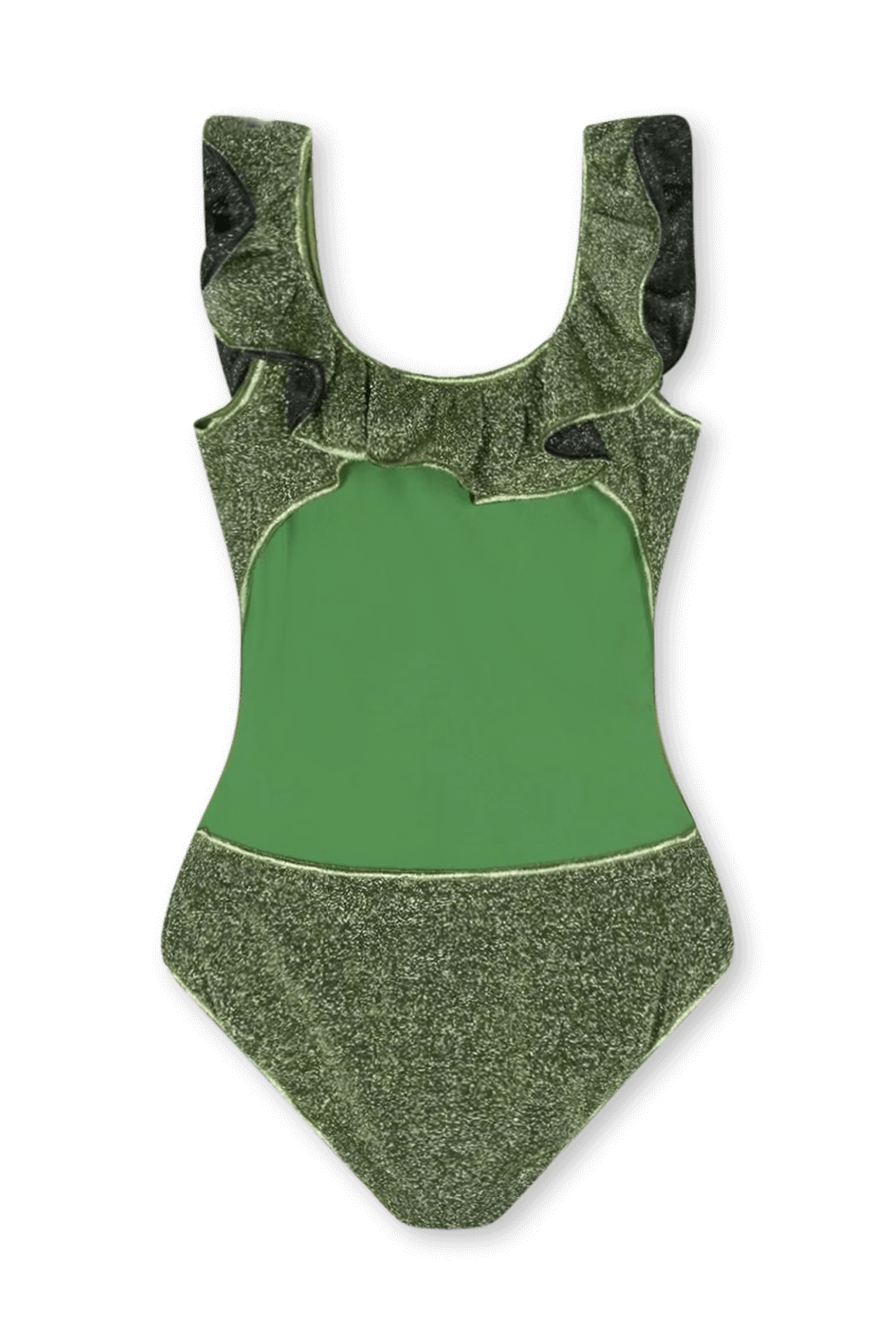 תמונה אחורית של בגד ים שלם מלמלה - גילאי 6-12 שנים