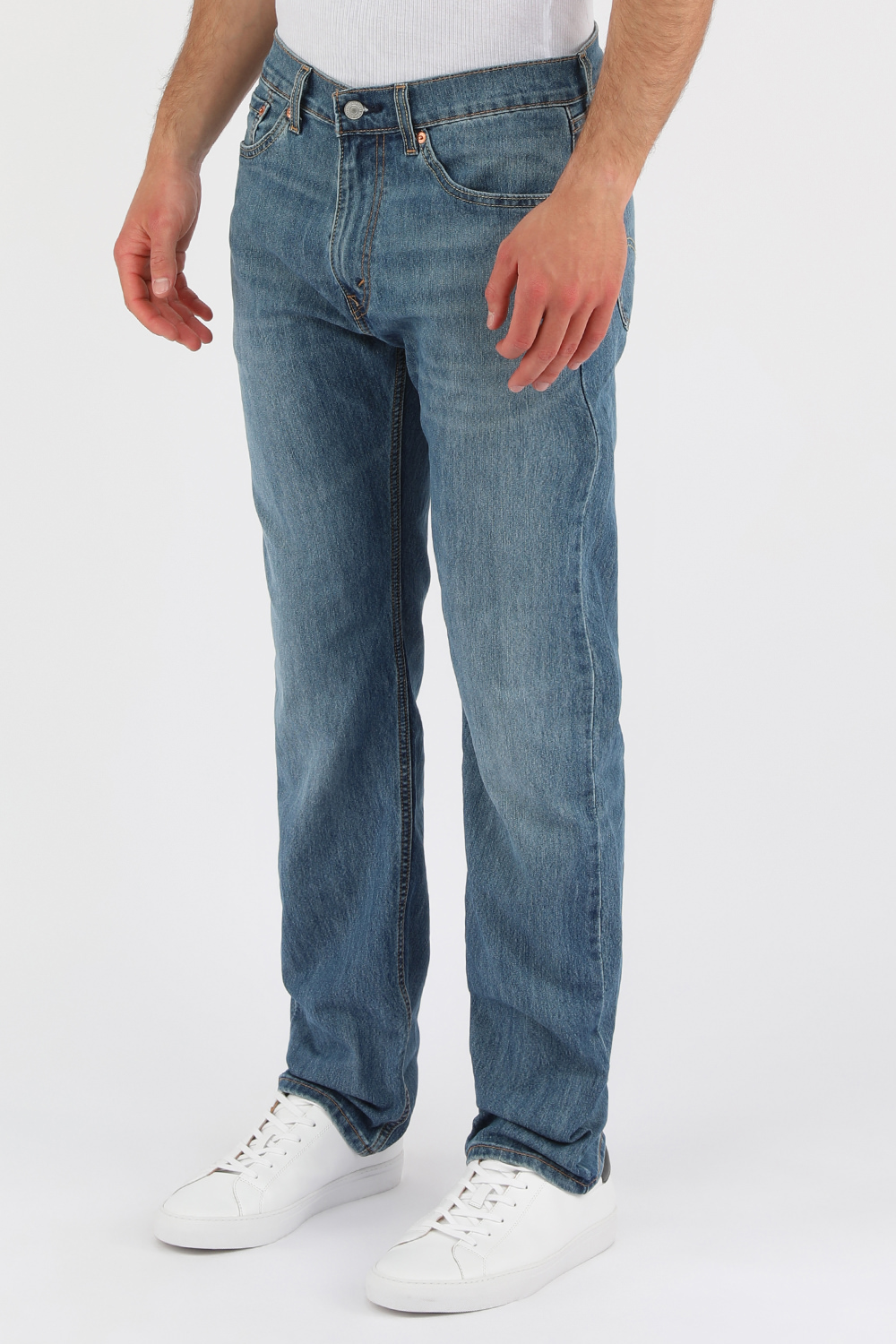 מכנסי ג'ינס 505 כחולים בגזרה ישרה LEVI`S