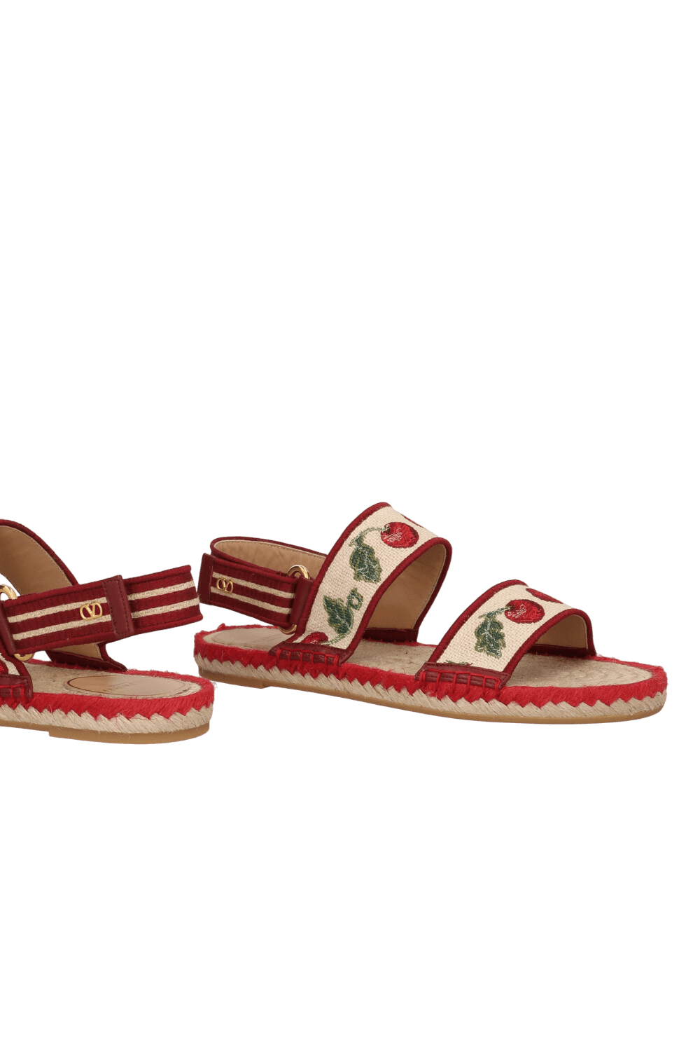 תמונת תקריב של סנדלי אספדריל