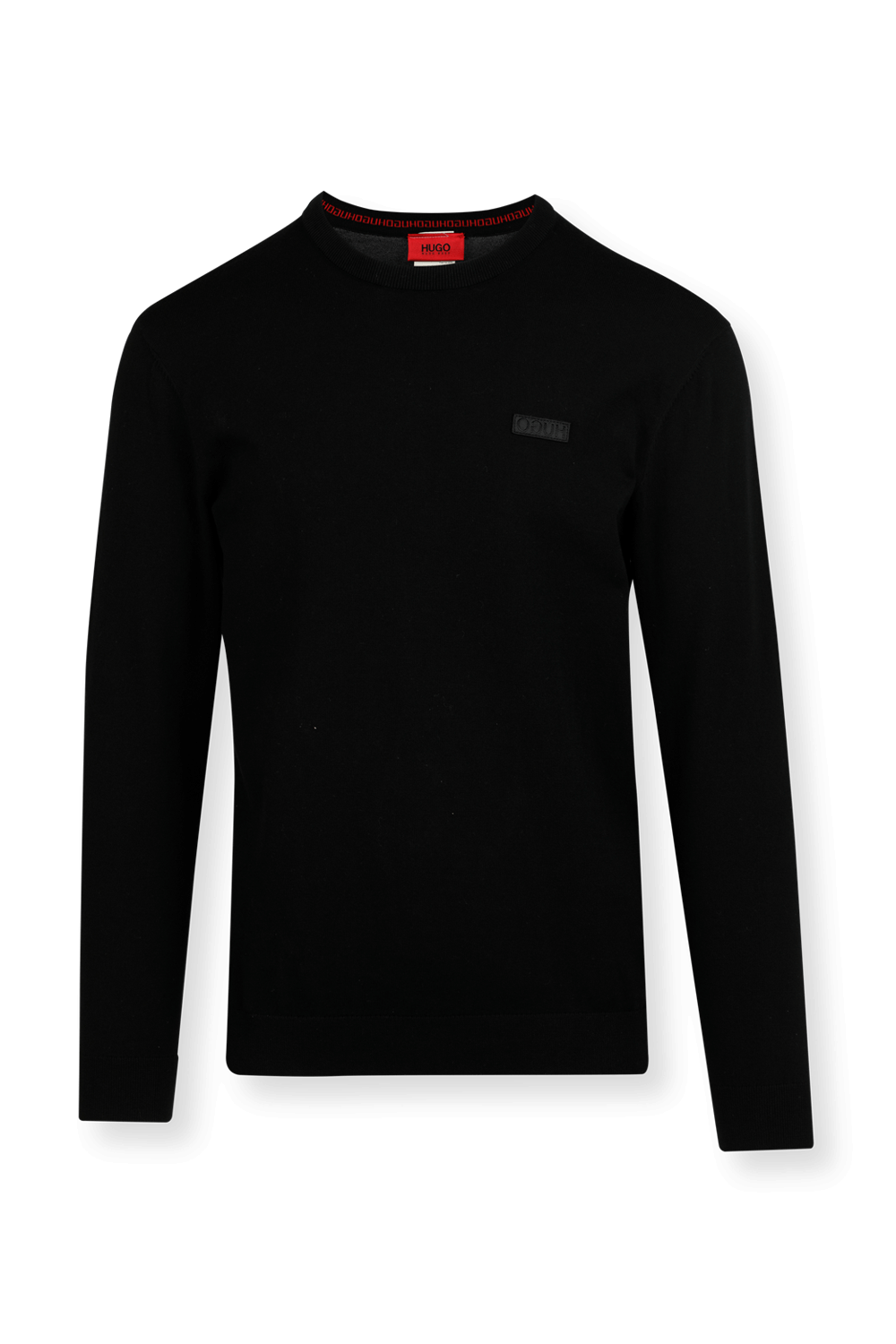 Embroidered-logo Sweater in Black | Factory 54