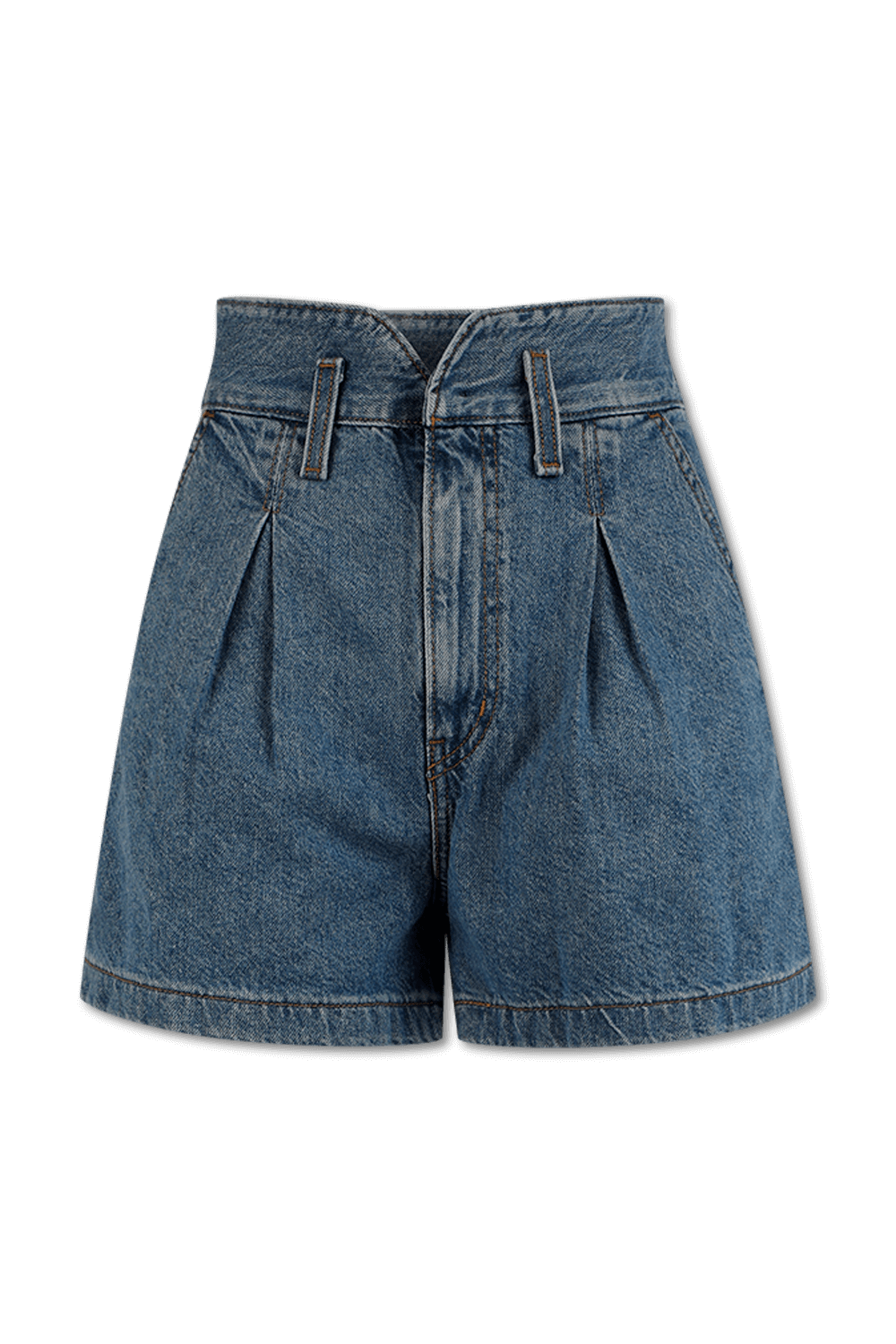 High Wasted Short in indigo LEVI`S