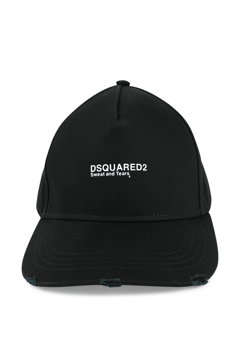 Power Twins Baseball Cap in Black DSQUARED2