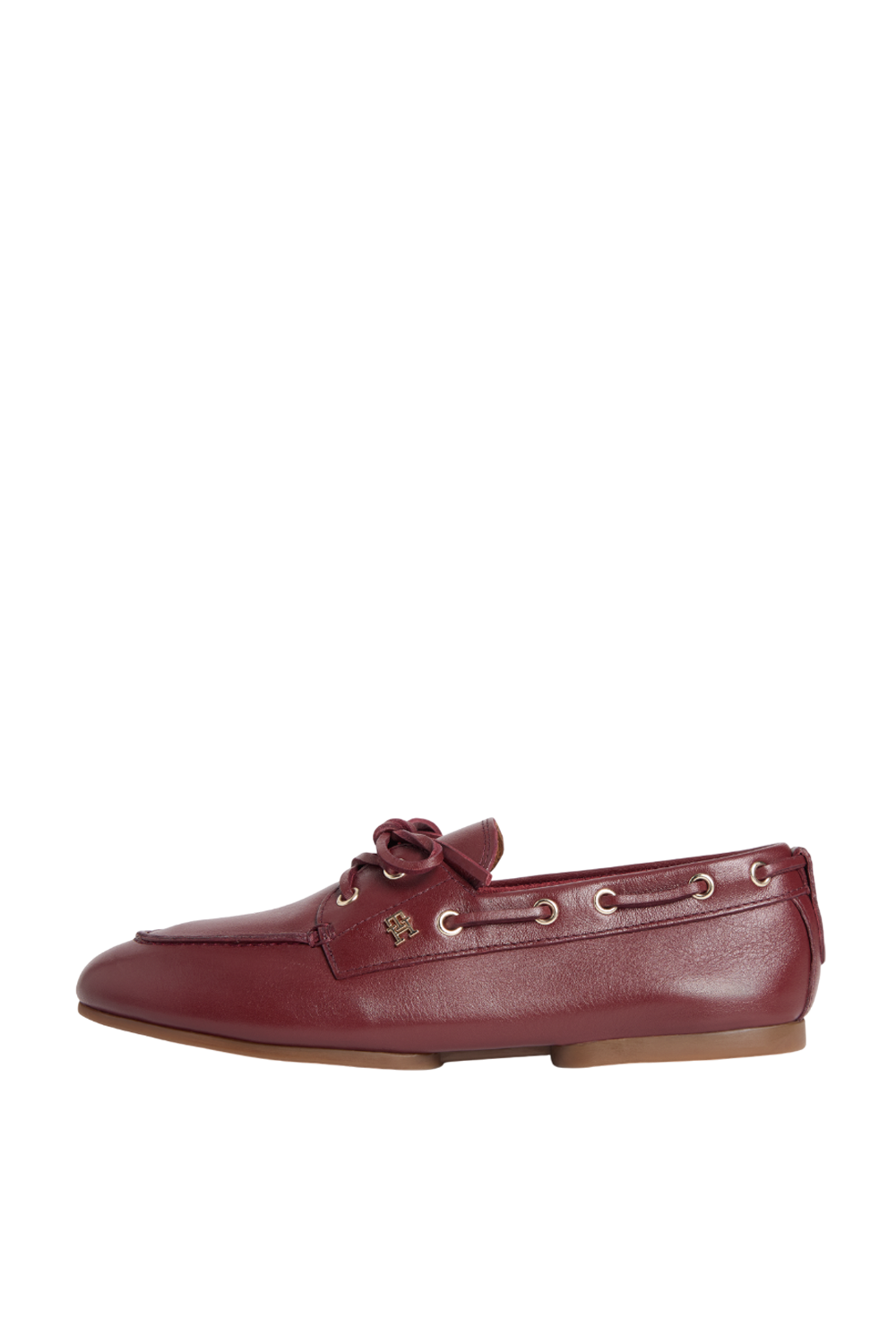 תמונה אחורית של נעלי מוקסינים