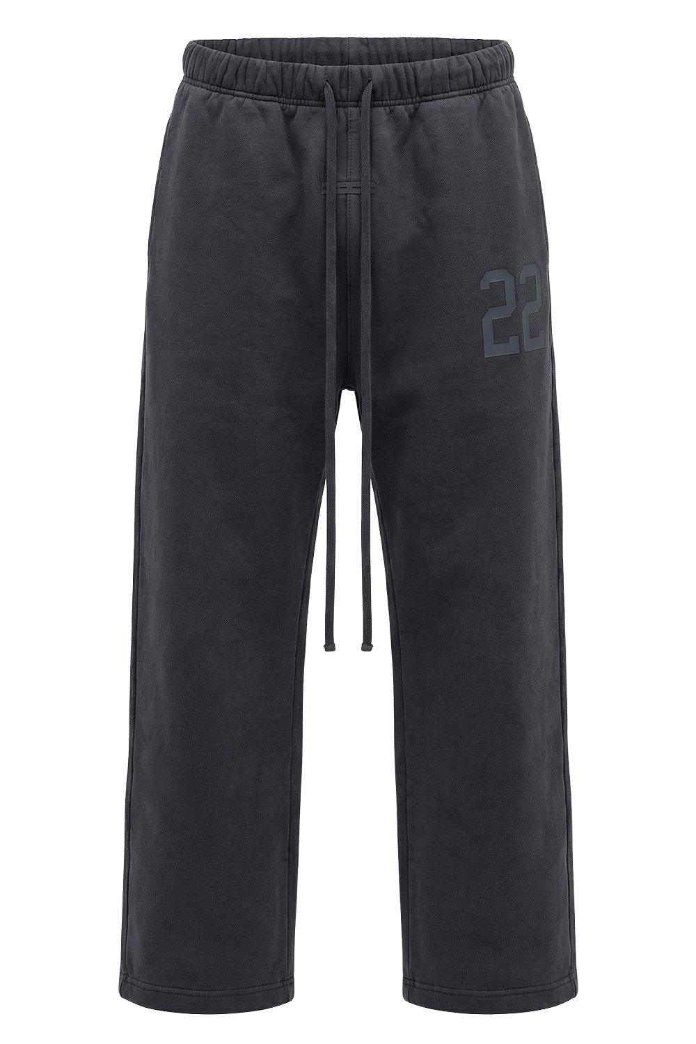 תמונה קידמית של מכנסי ג'וגר בגזרה רחבה