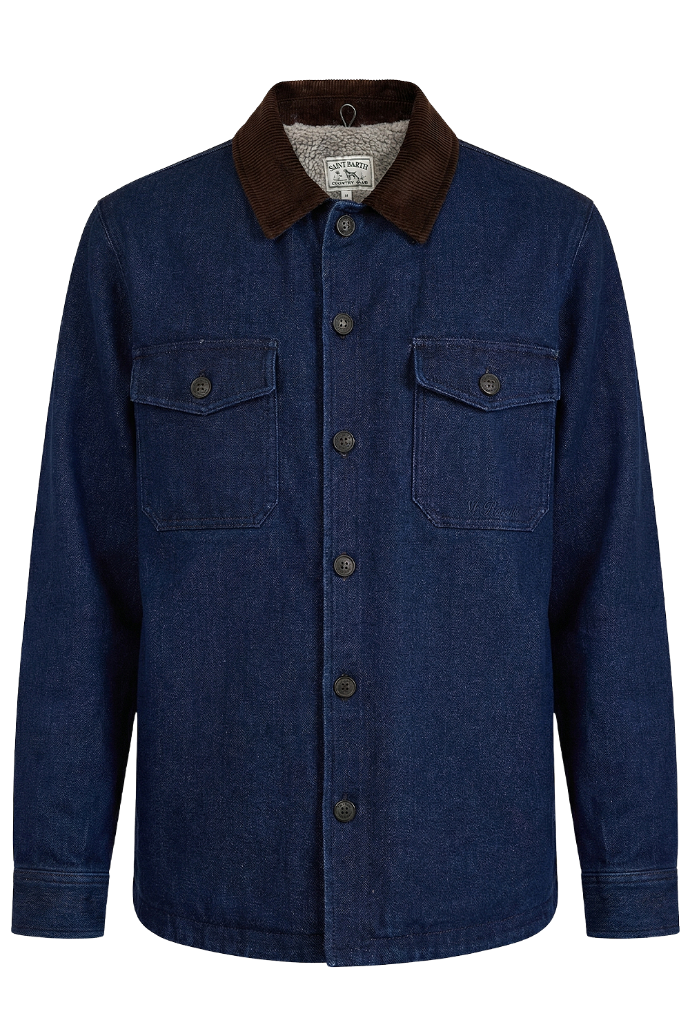 תמונה קידמית של ז'קט ג'ינס