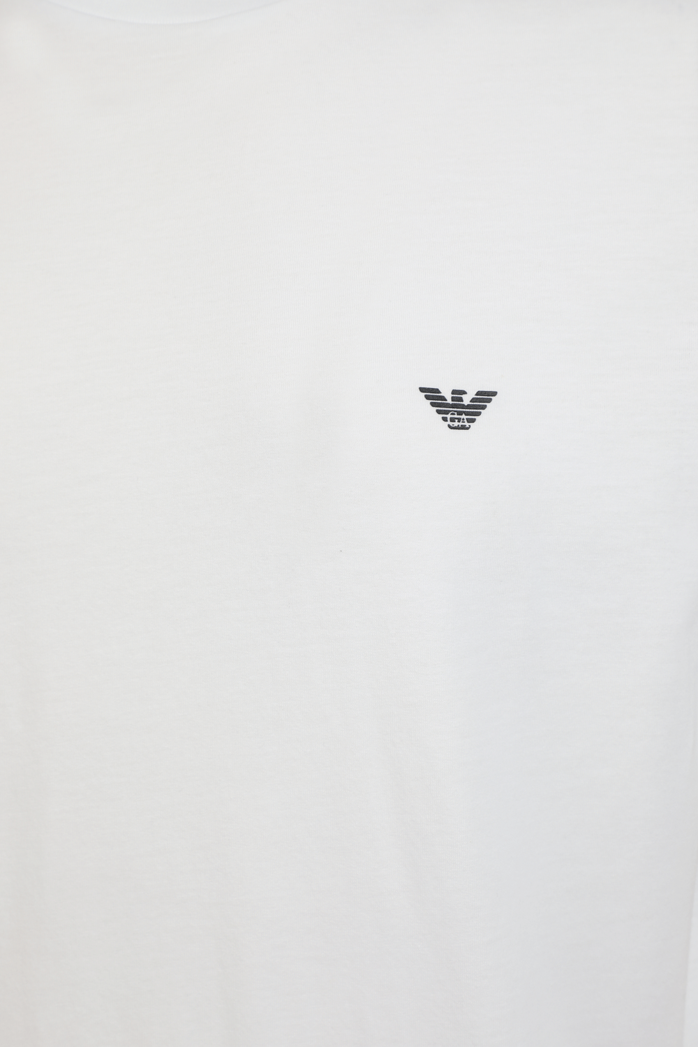 תמונה אחורית של &nbsp;Side Logo Classic Tshirt in White