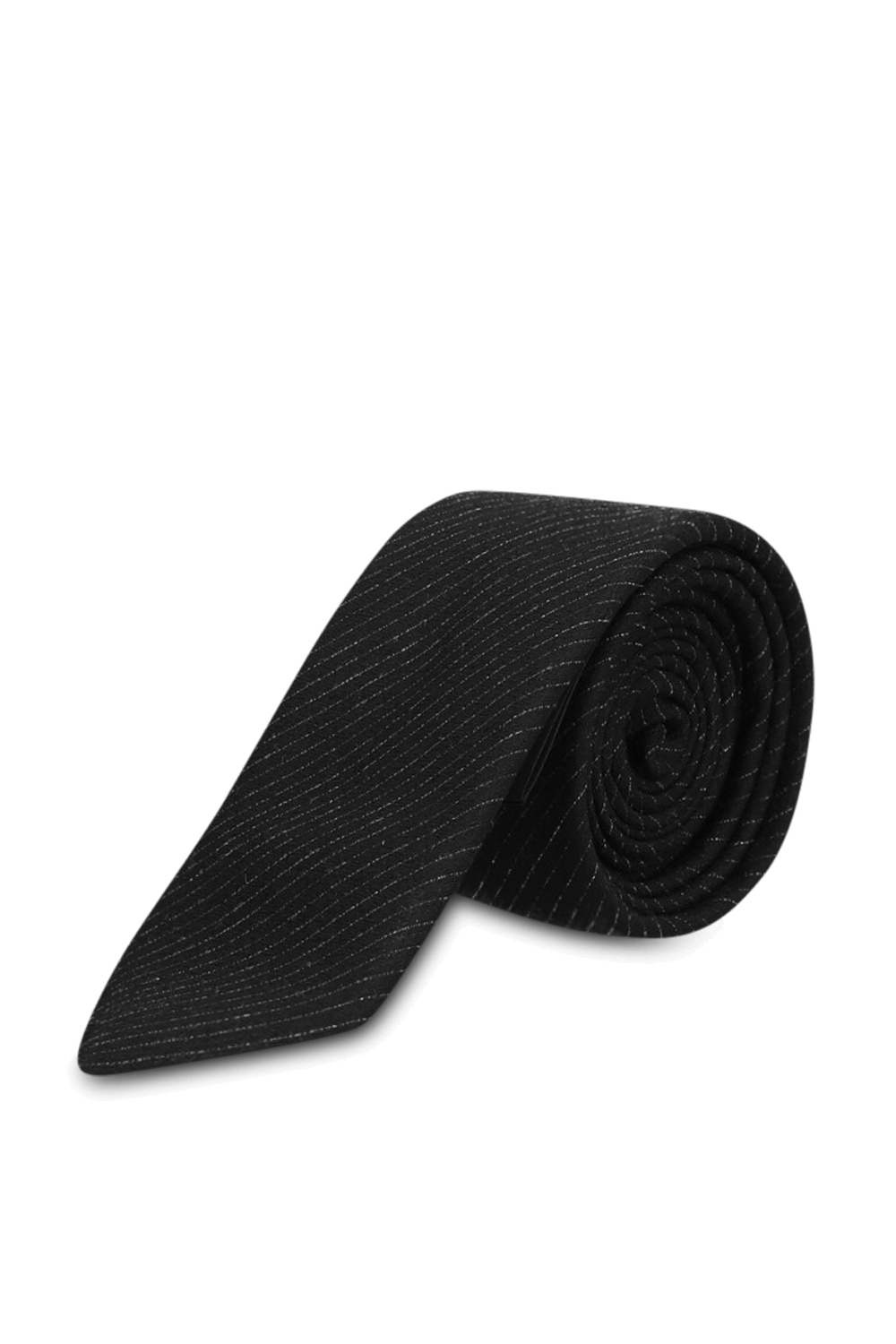 תמונה קידמית של עניבת משי