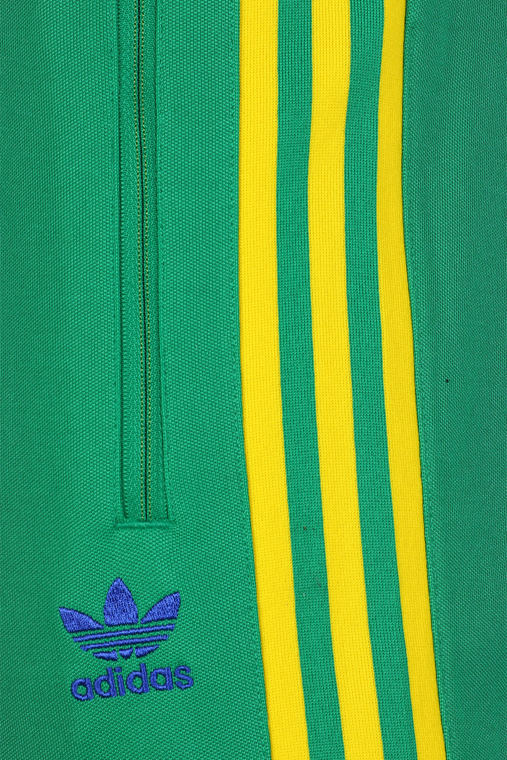 תמונה אחורית של מכנסי טרנינג ארוכים אקולוגיים