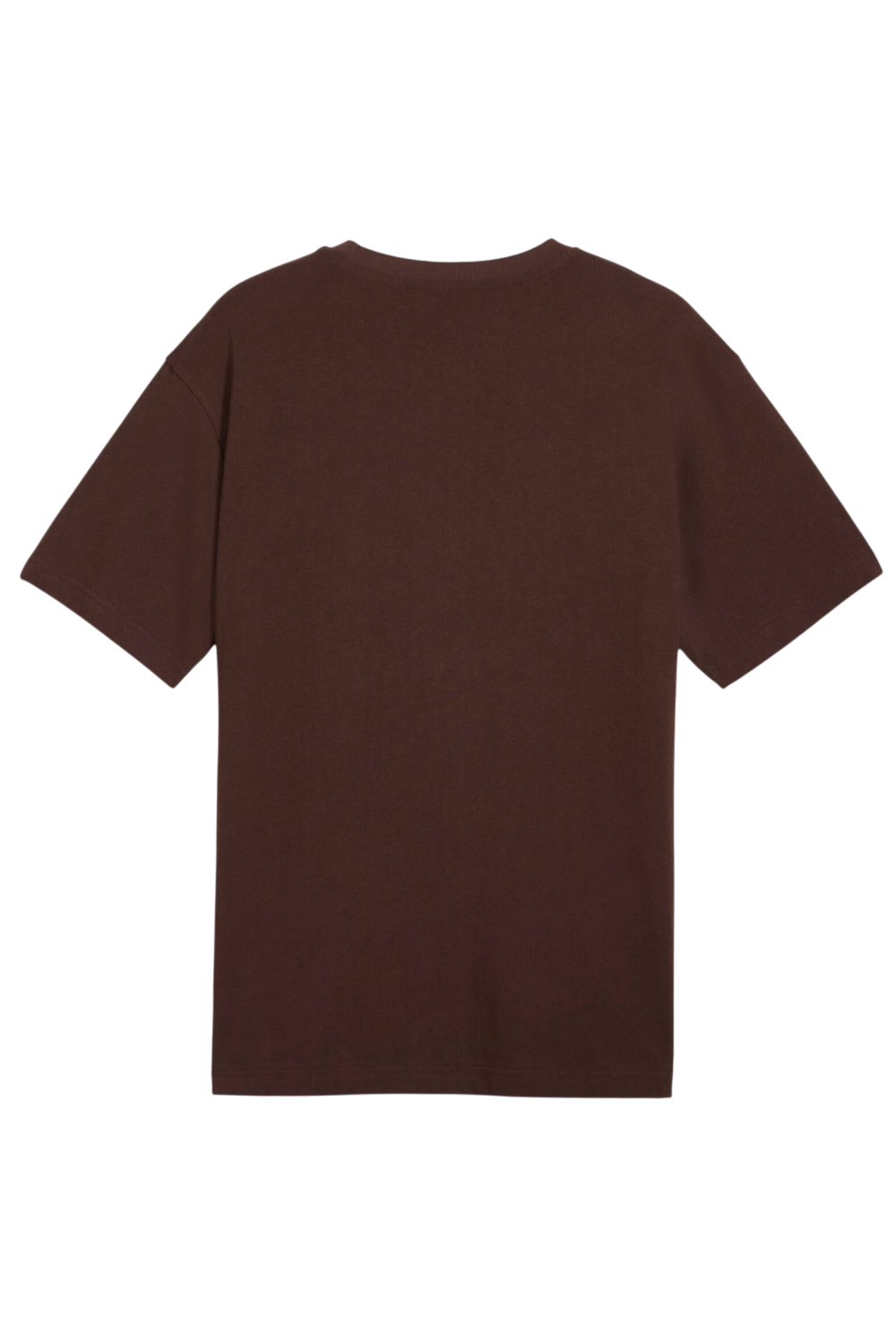 תמונה אחורית של חולצת טי בגזרה משוחררת