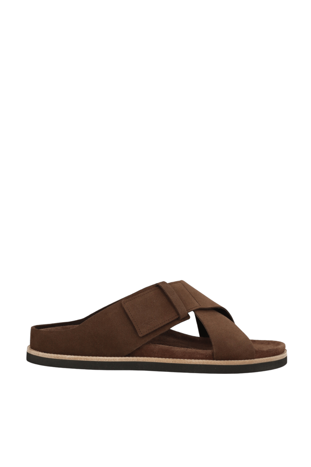 תמונה קידמית של סנדלי סליפ-און