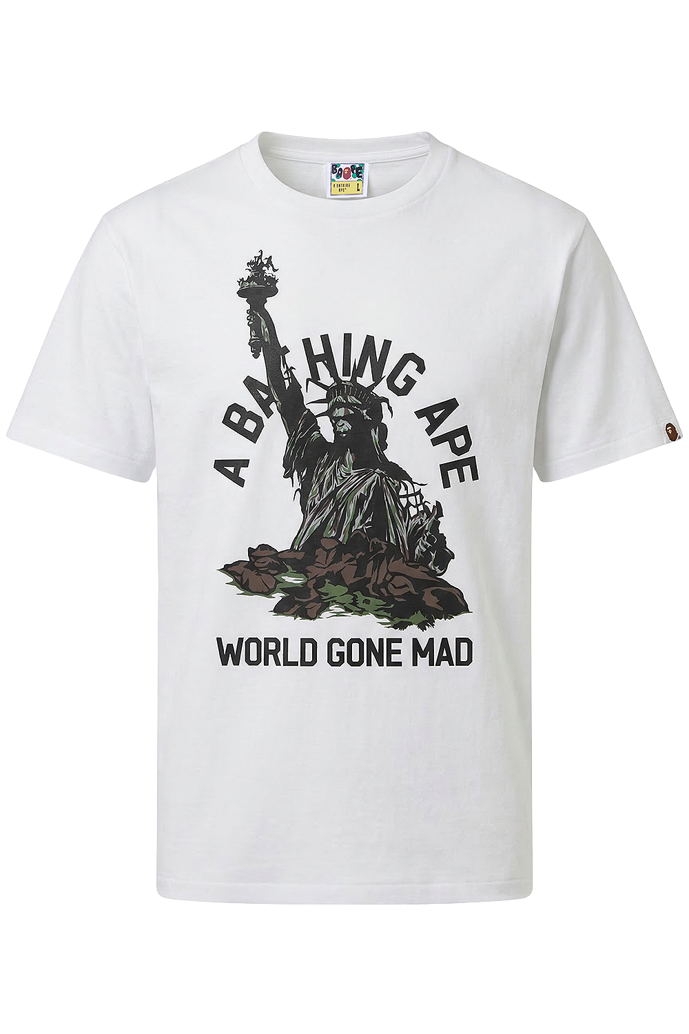 תמונה קידמית של חולצת טי בגזרה משוחררת