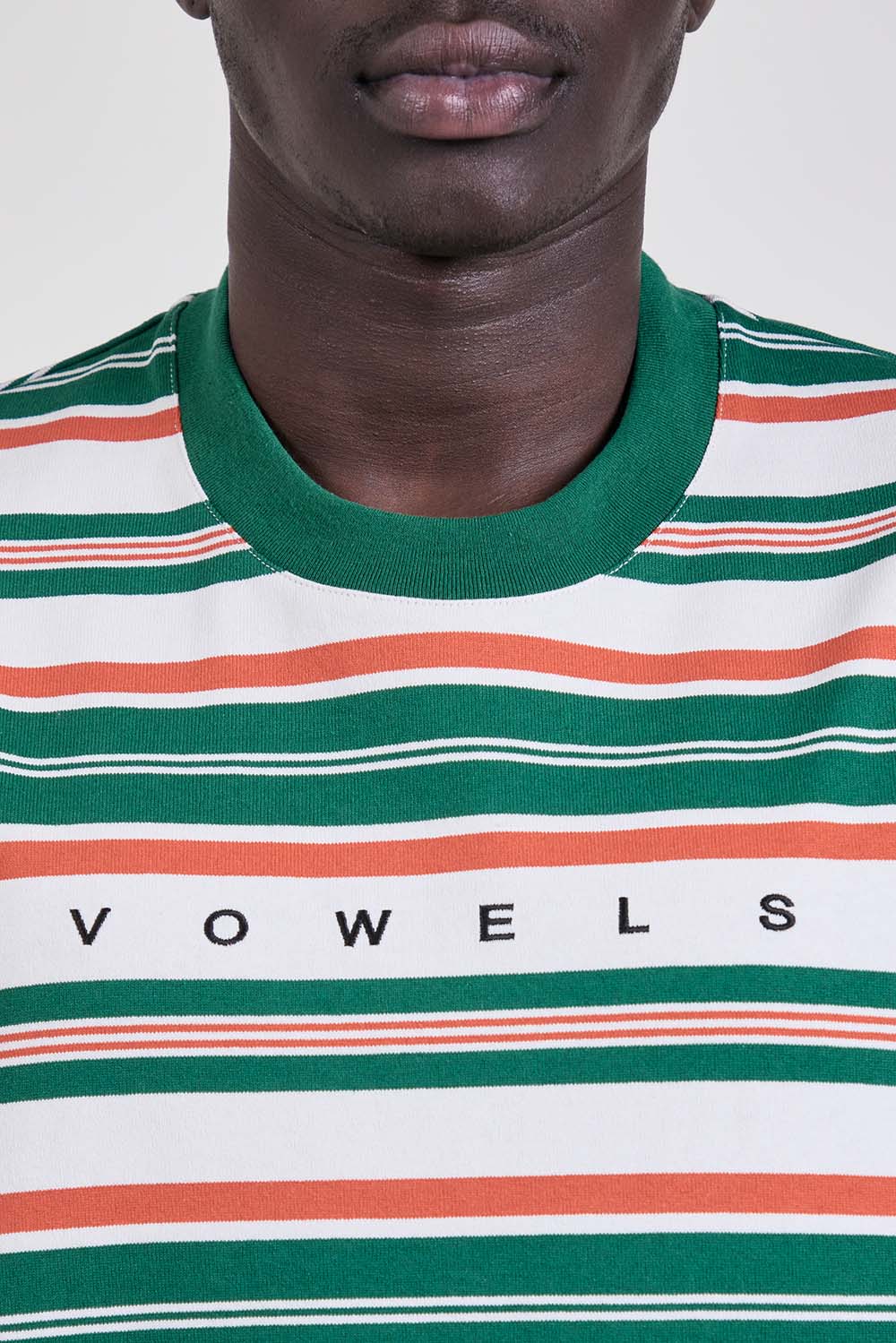 תמונת תקריב דוגמן של חולצת טי