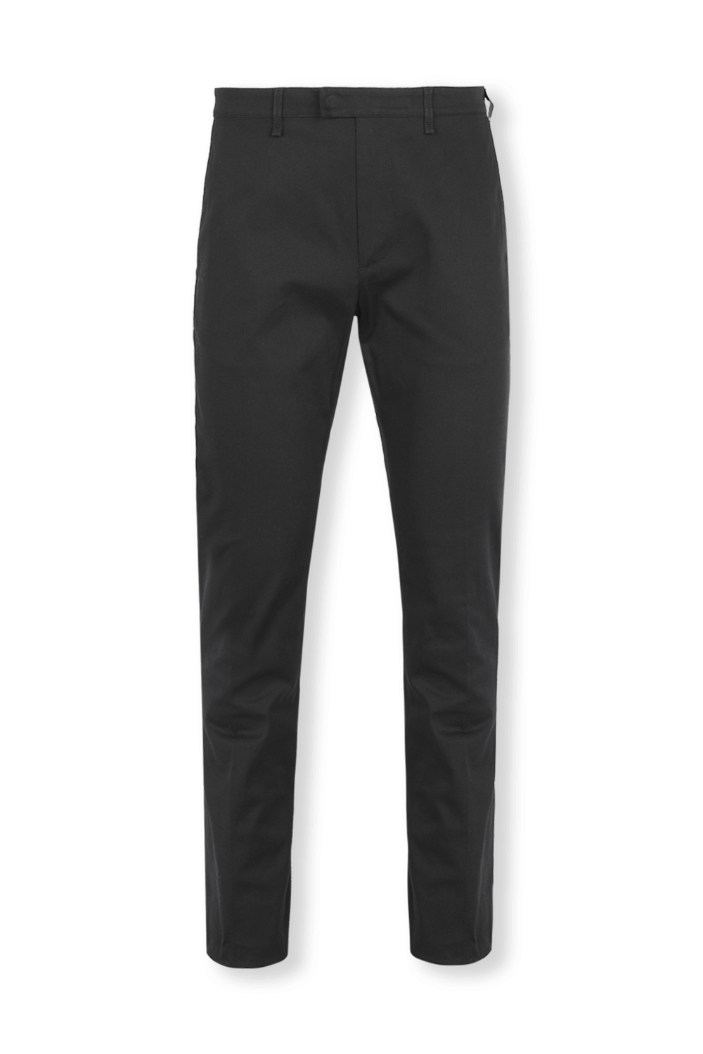 תמונה קידמית של מכנסיים מחוייטים שחורים