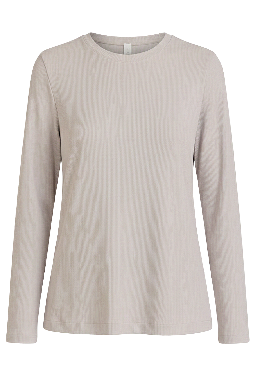 תמונה קידמית של Ribbed Drapey Softsteme Long-Sleeve Tunic