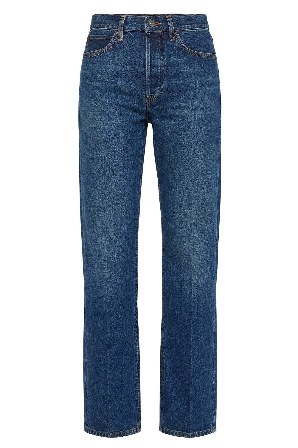 תמונה קידמית של מכנסי ג'ינס