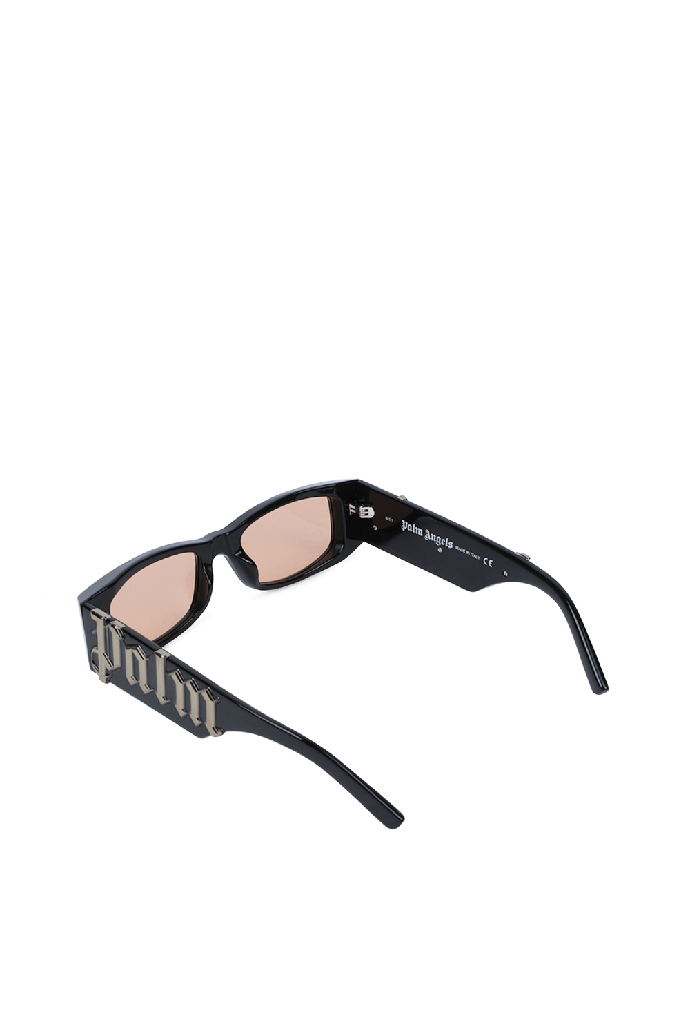 תמונה אחורית של Orange Lenses Sunglasses in Black 