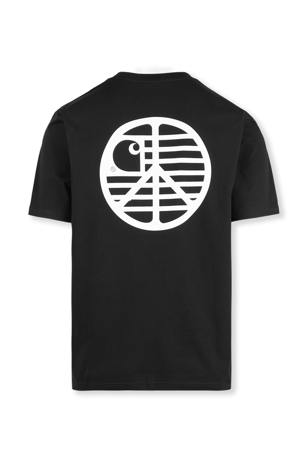 תמונה אחורית של Peace State T-Shirt in Black